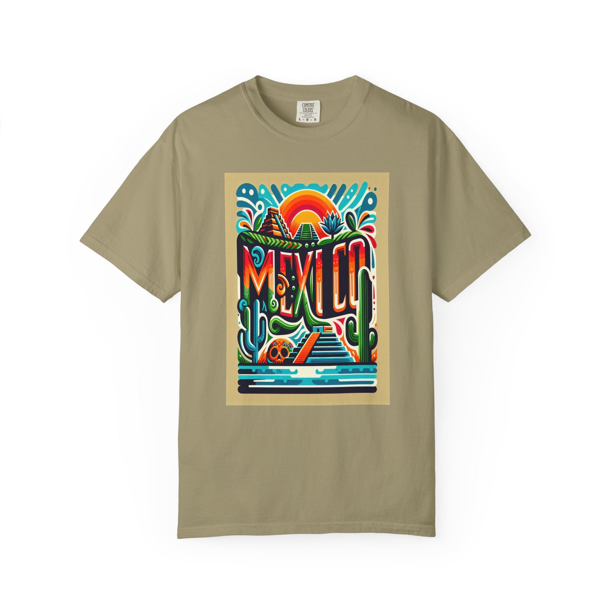 Unisex Mexico Printed T-shirt