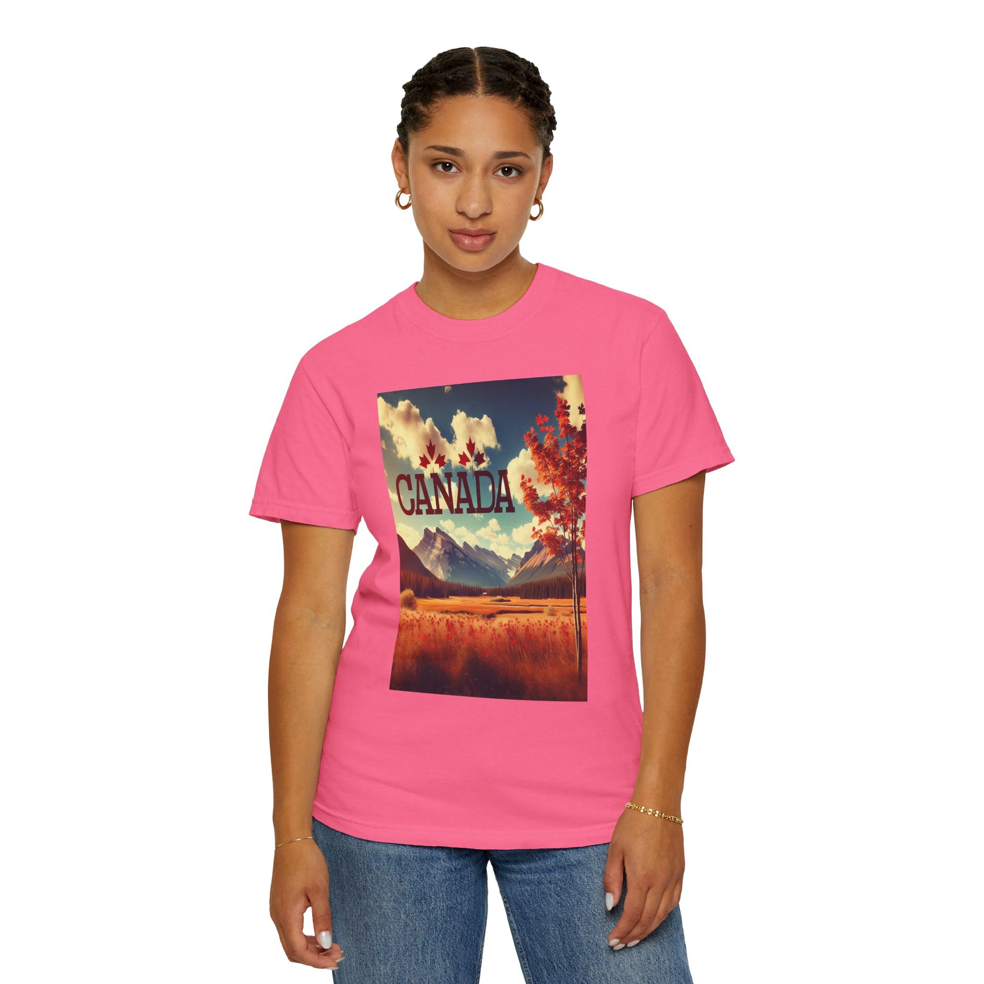 Unisex Canada Printed T-shirt