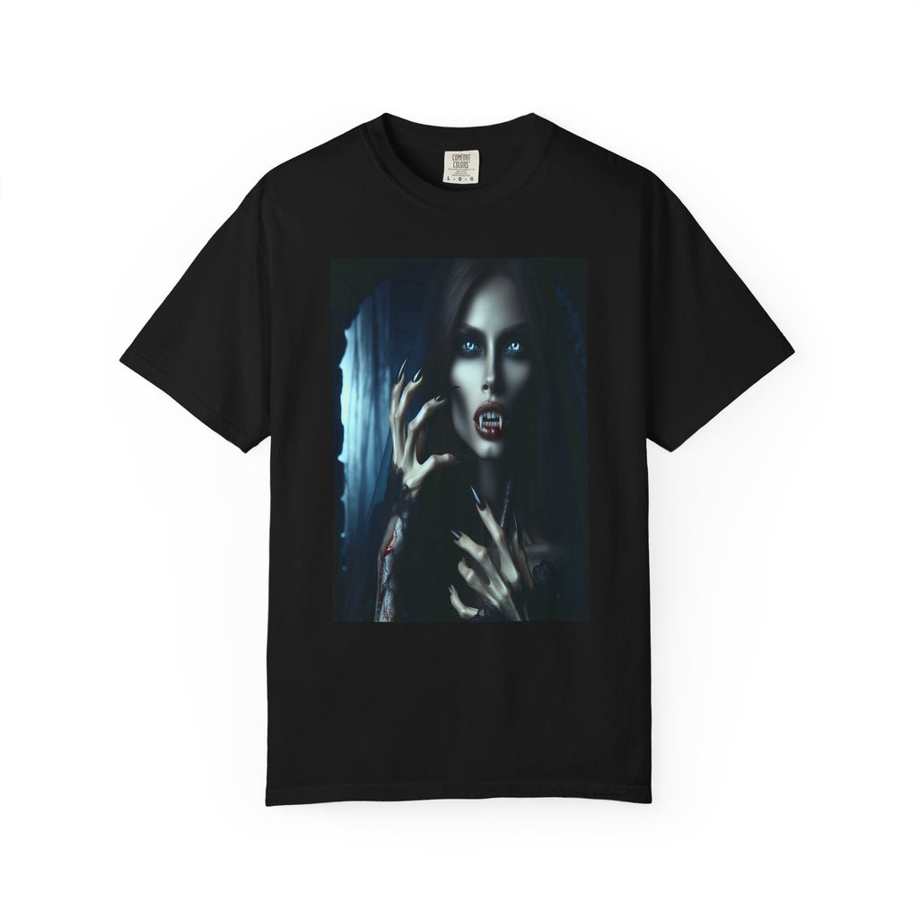 Unisex Vampire Graphic Printed T-shirt