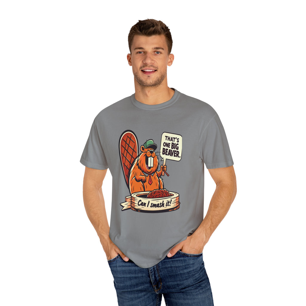 Unisex Big Beaver Graphic Printed T-shirt