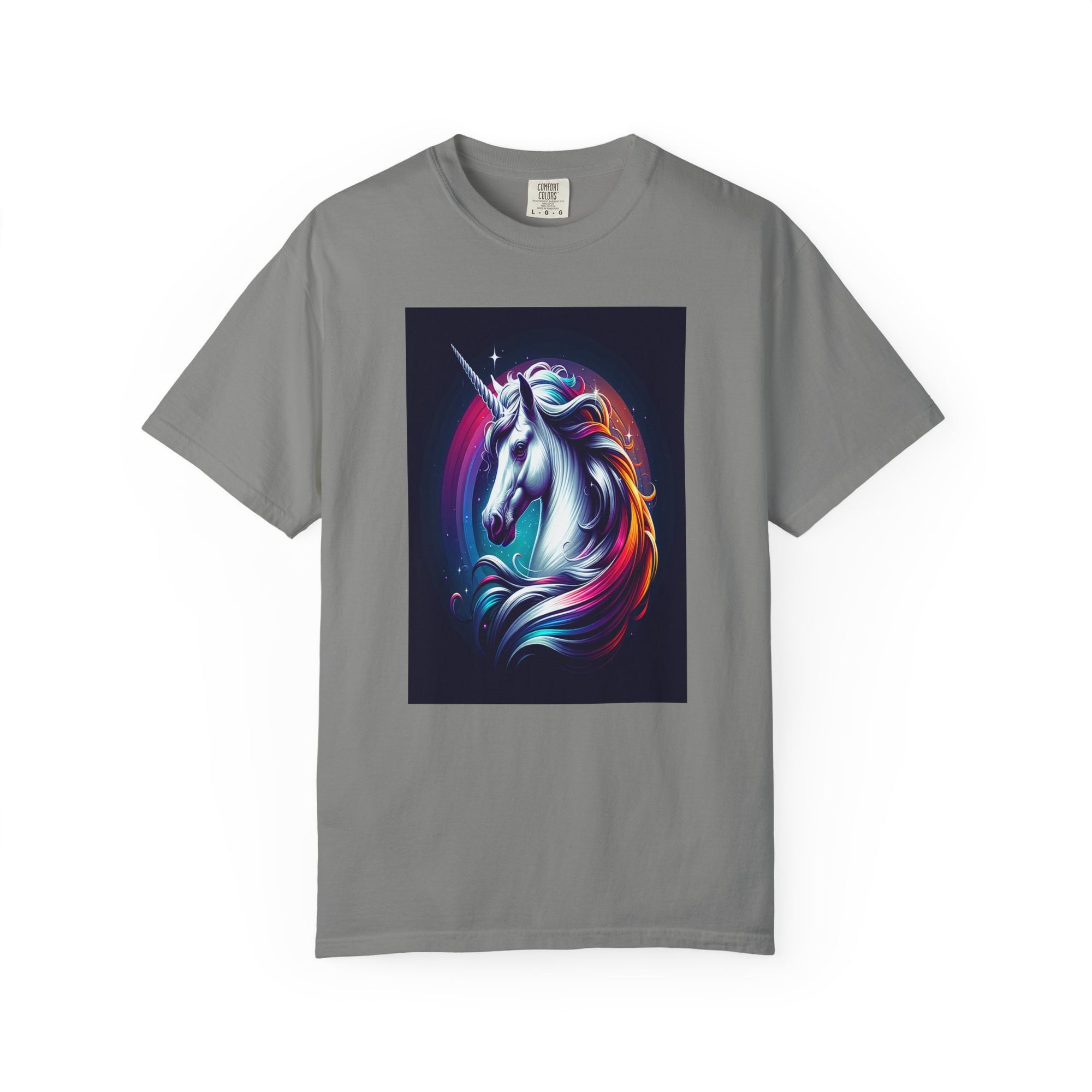 Unisex Unicorn Head Graphic Printed T-shirt