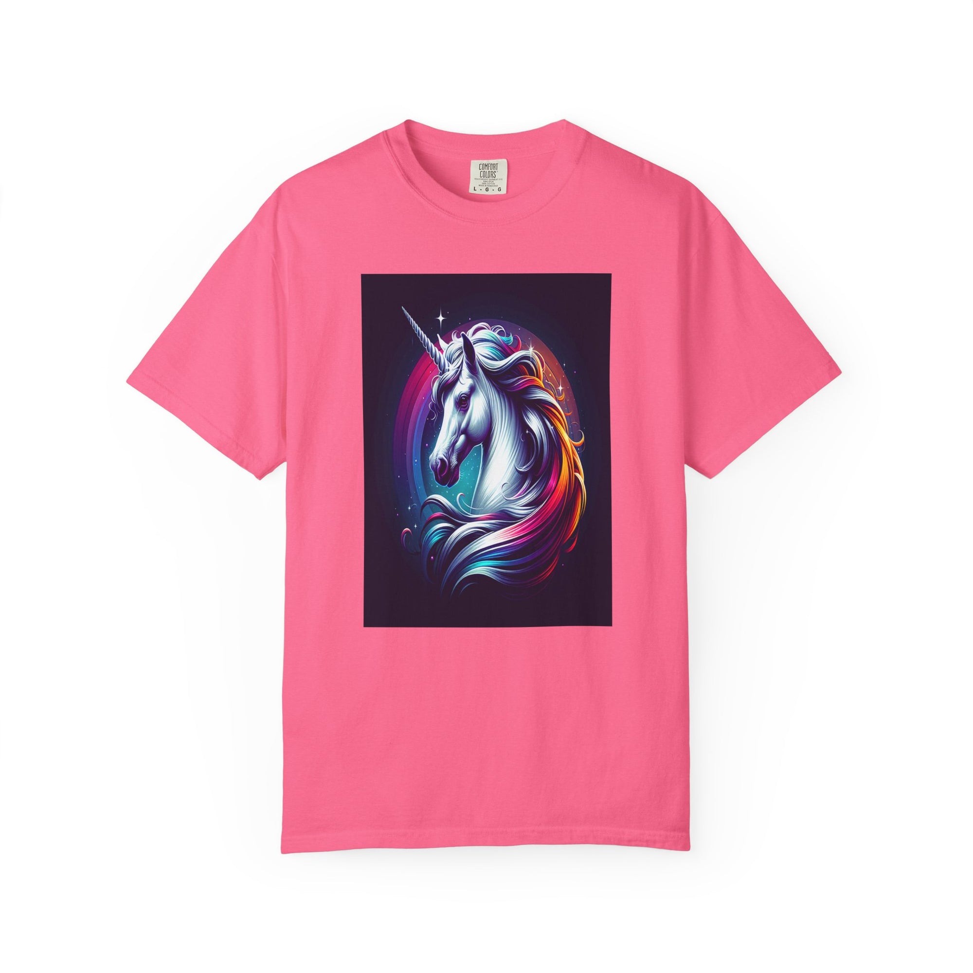 Unisex Unicorn Head Graphic Printed T-shirt