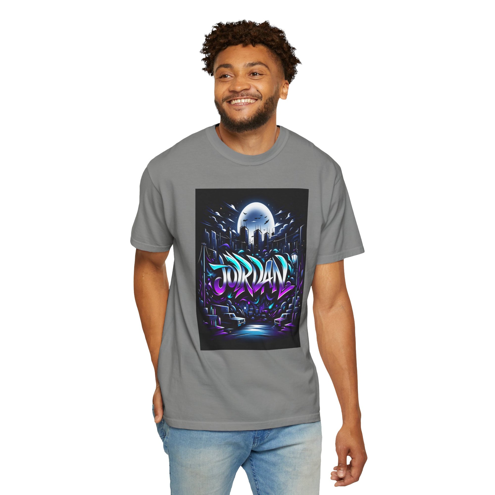 Unisex Name Jordan Graphic Printed T-shirt