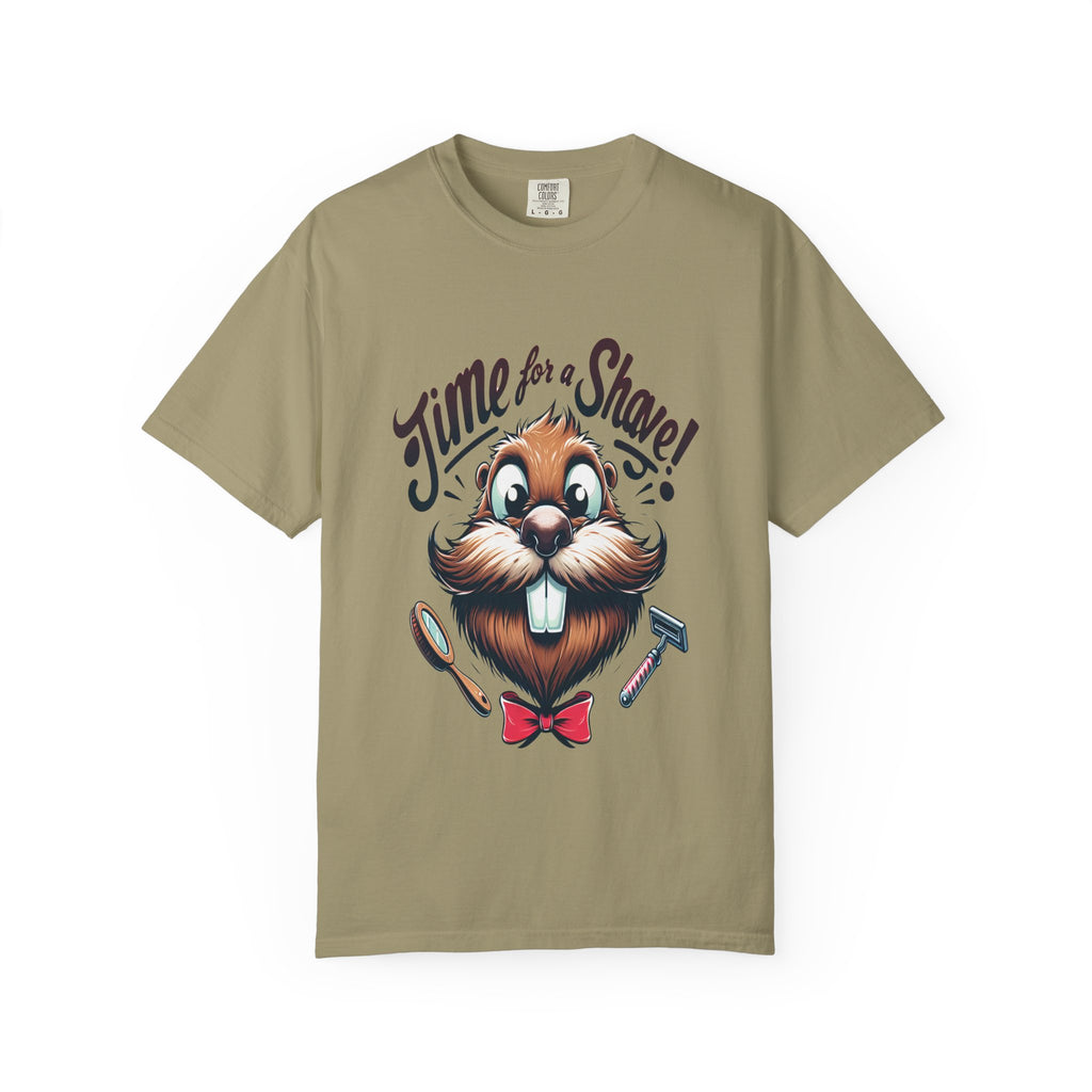 Unisex Time for a Shave Graphic Printed T-shirt