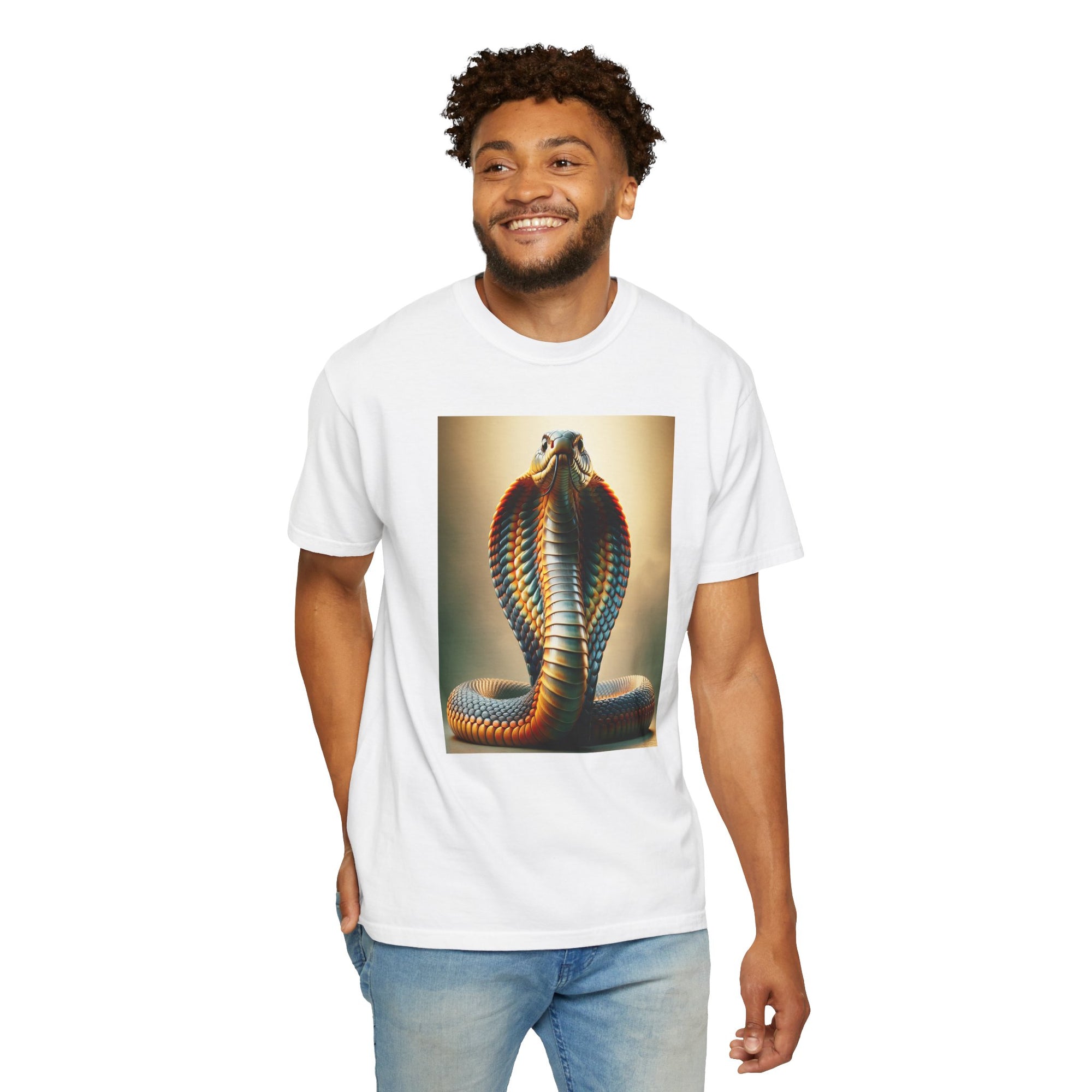 Unisex Cobra Graphic Printed T-shirt