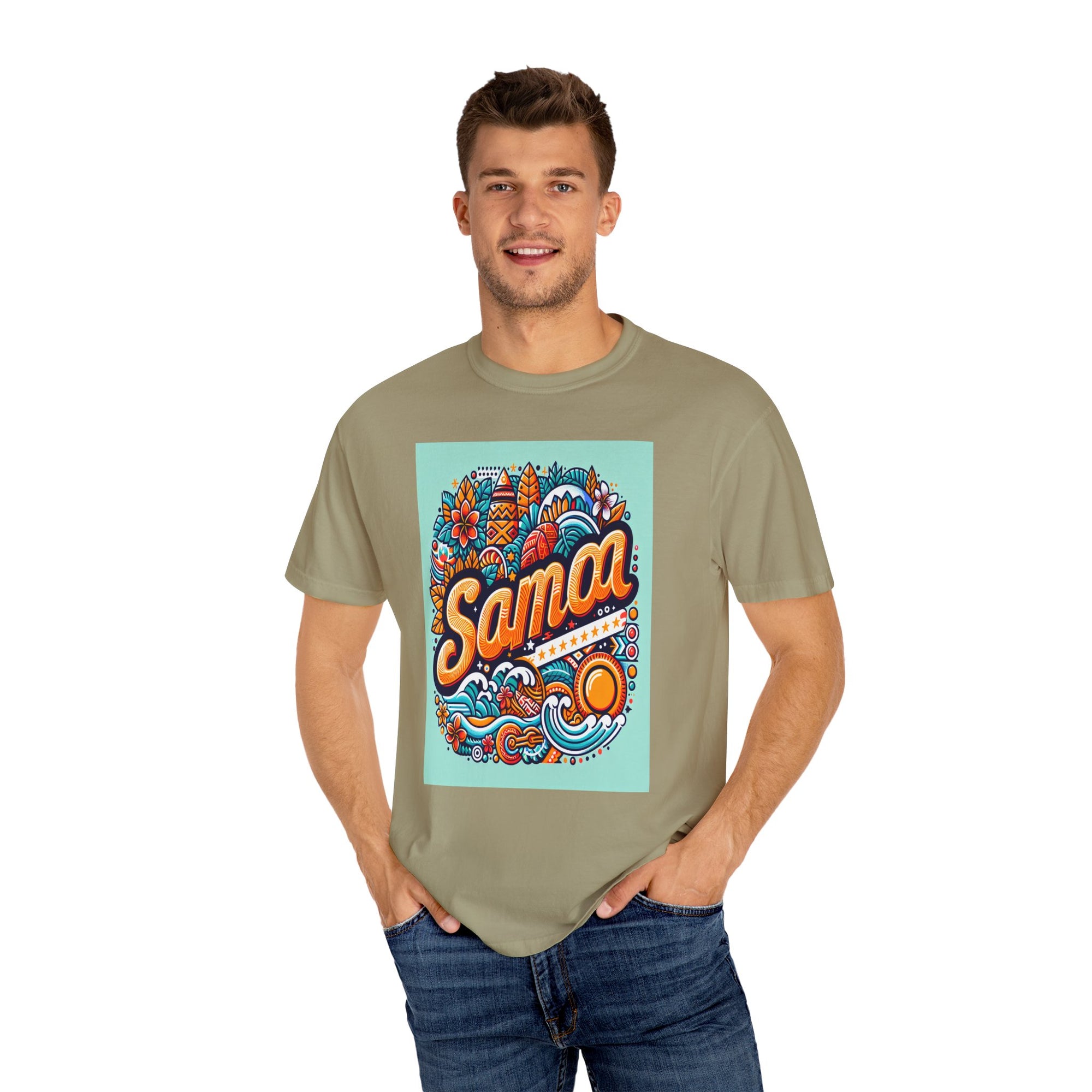 Unisex Samoa Printed T-shirt