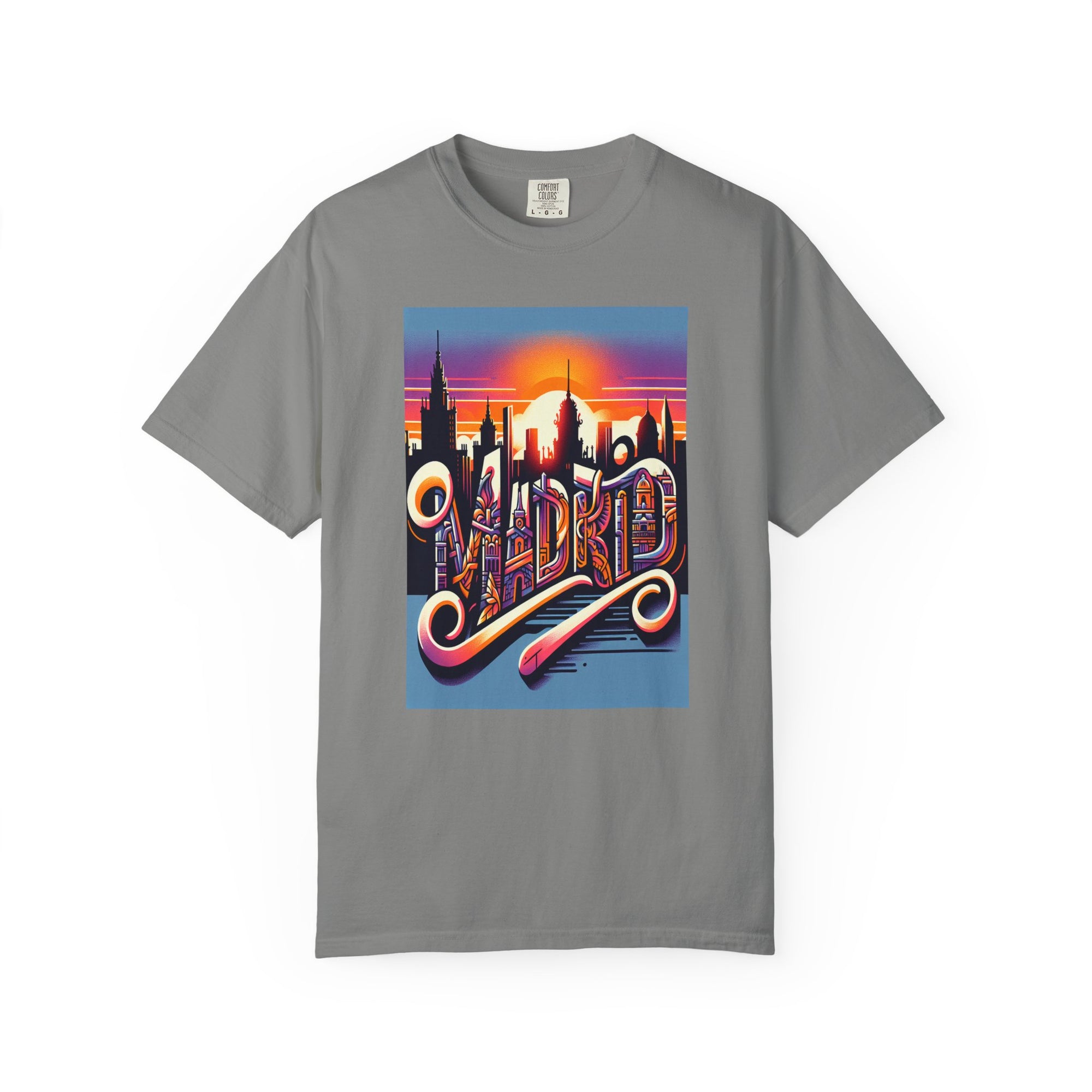 Unisex Madrid Printed T-shirt