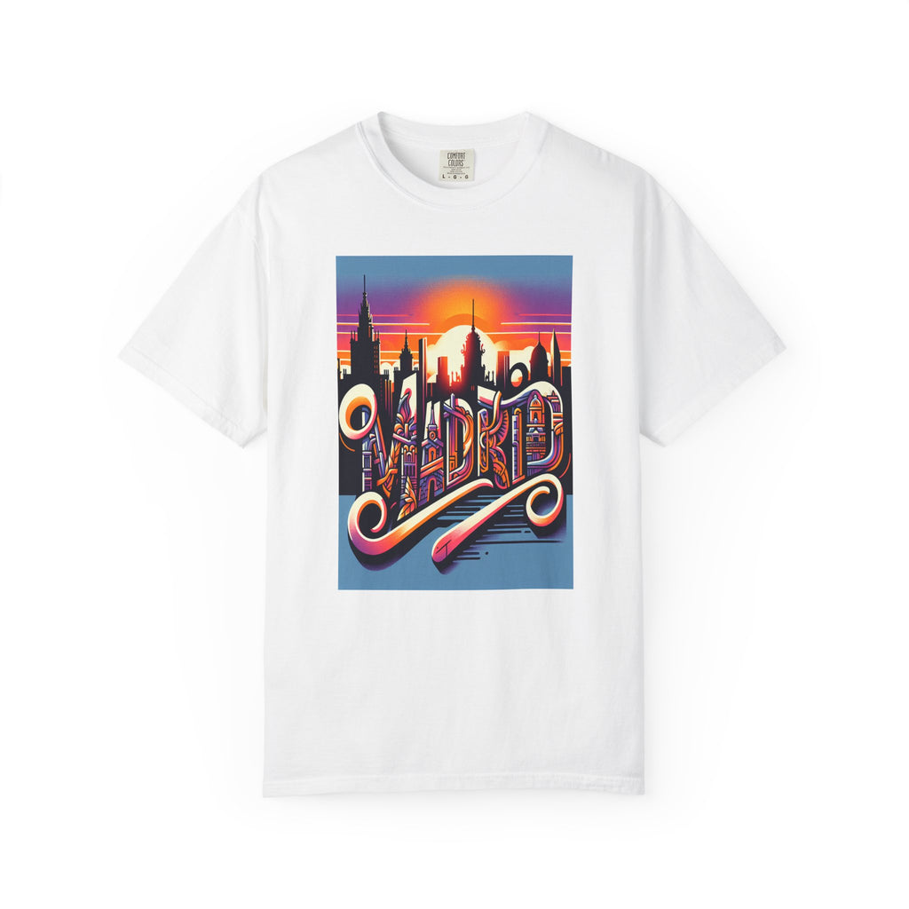 Unisex Madrid Printed T-shirt