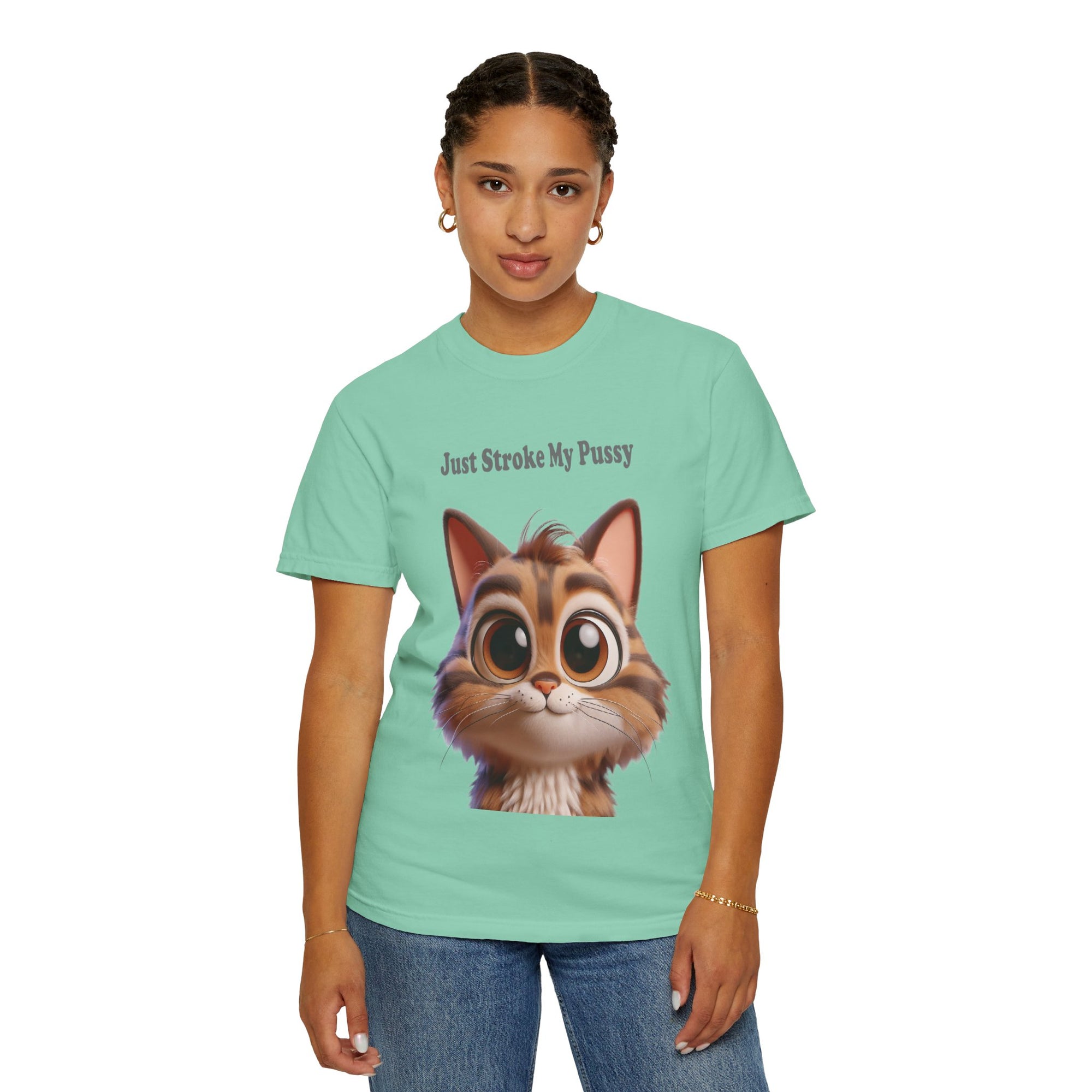Unisex Stroke My Pussy Graphic Printed T-shirt