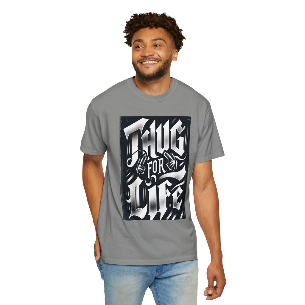 Unisex Garment-Dyed Thug for Life T-shirt