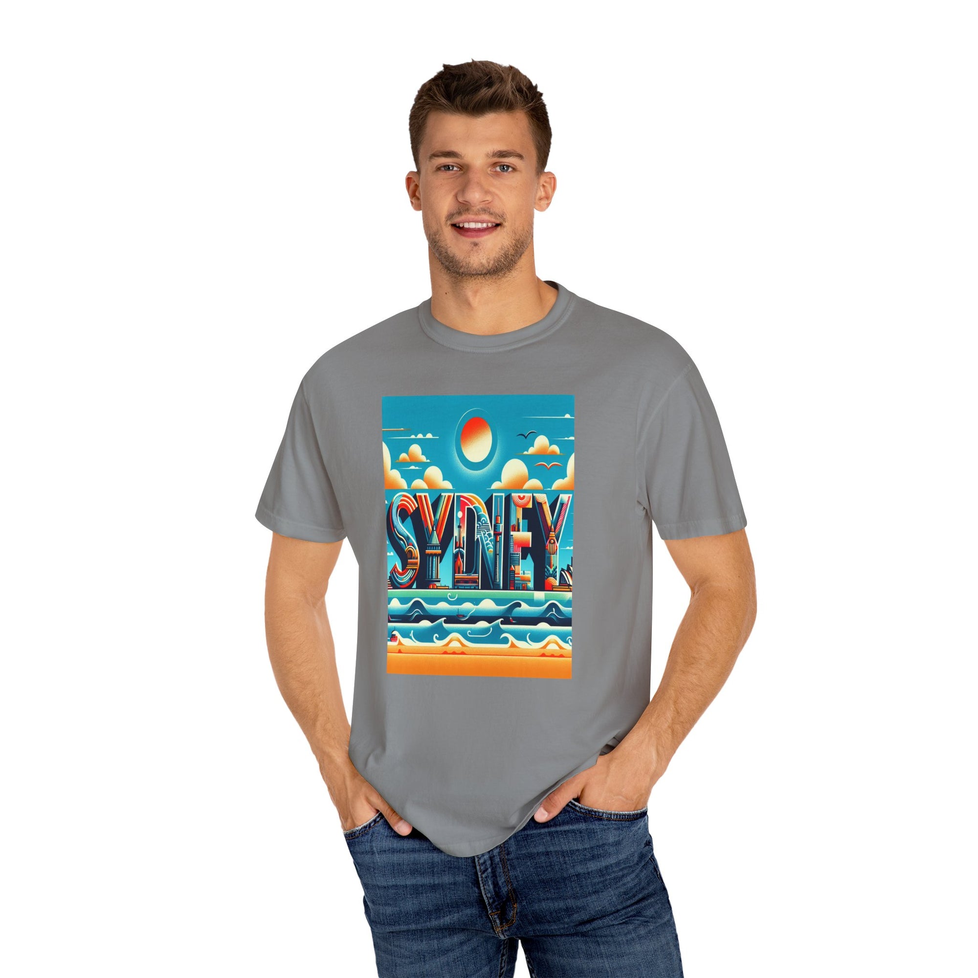 Unisex Sydney Printed T-shirt