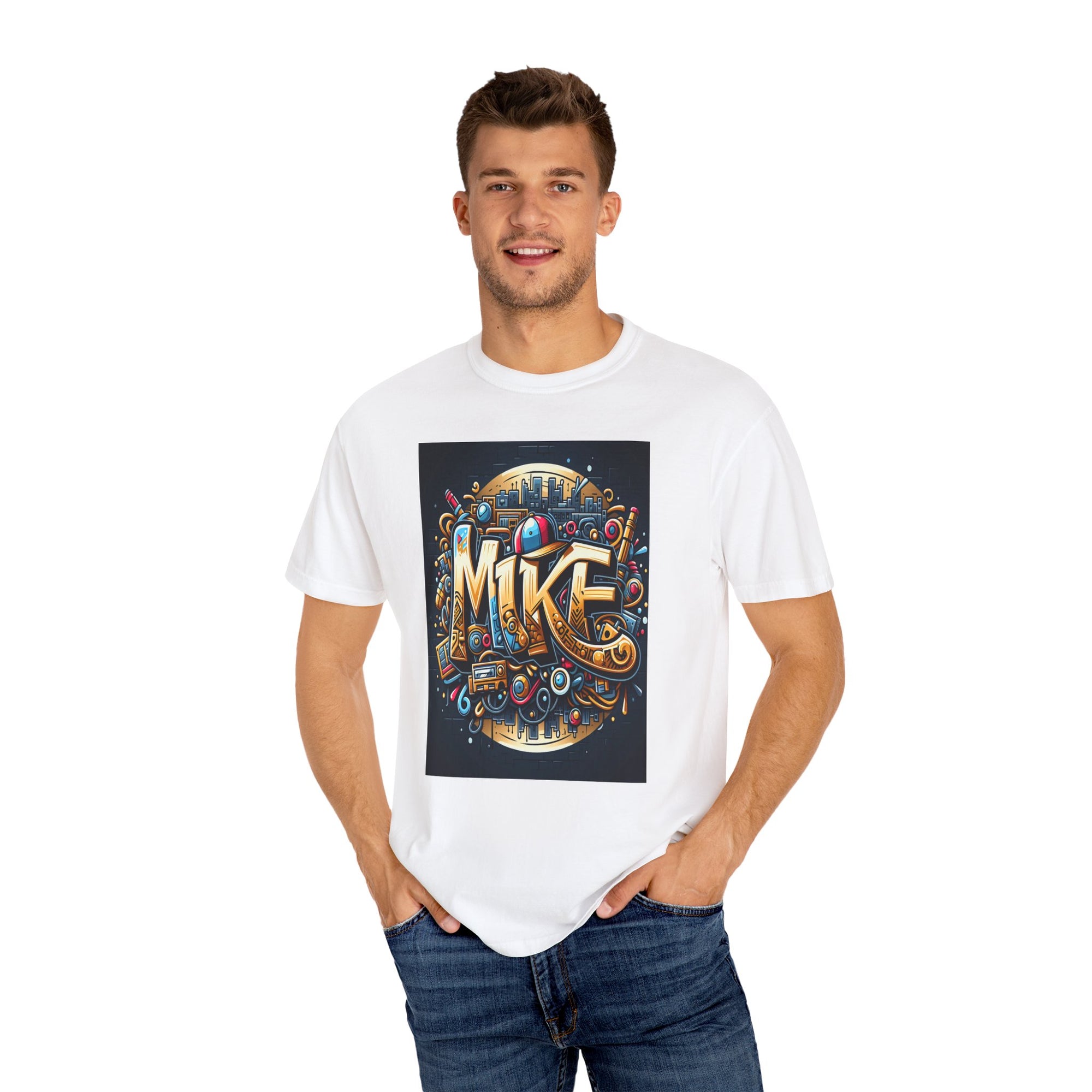 Unisex Name Mike Graphic Printed T-shirt