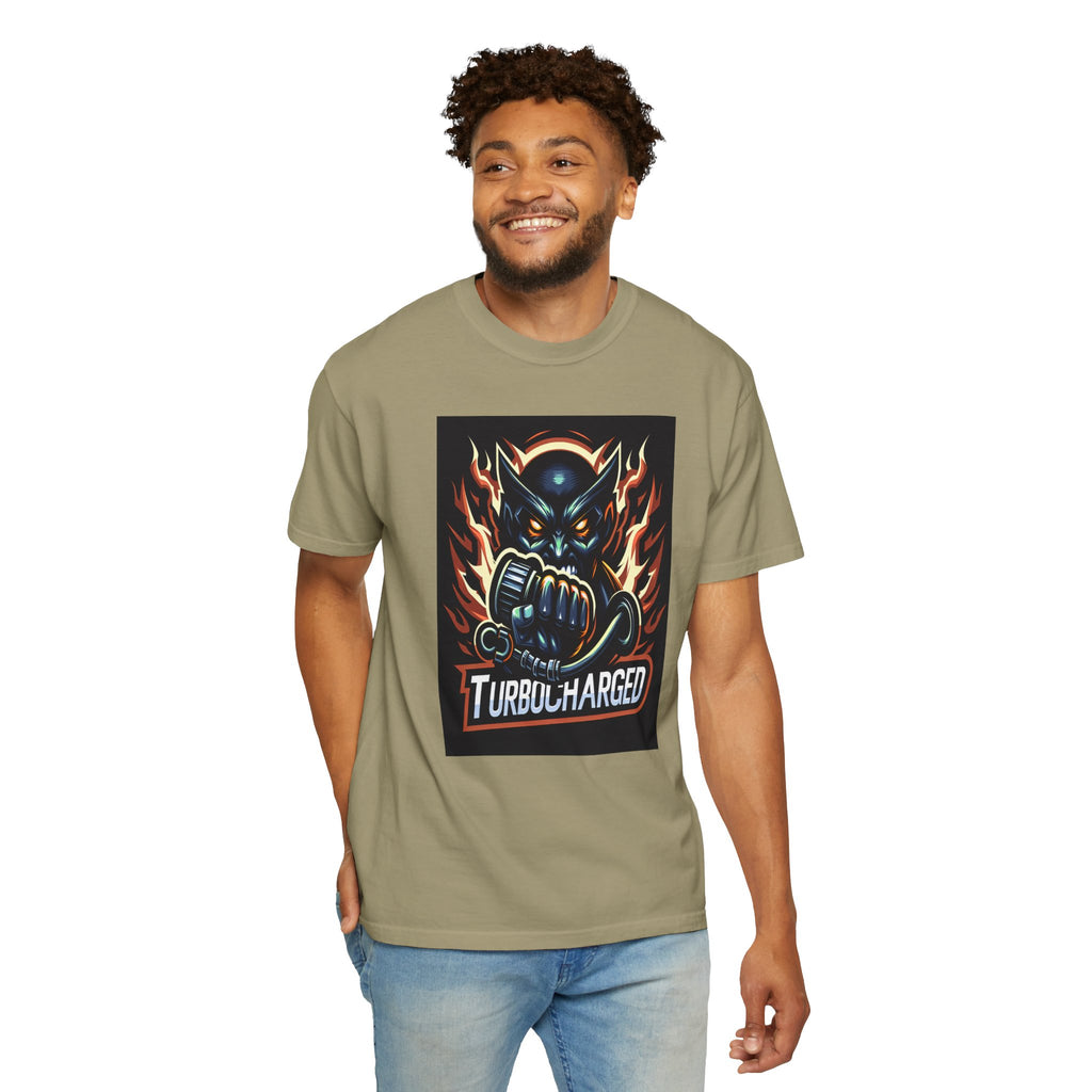 Unisex Turbocharged Graphic Printed T-shirt