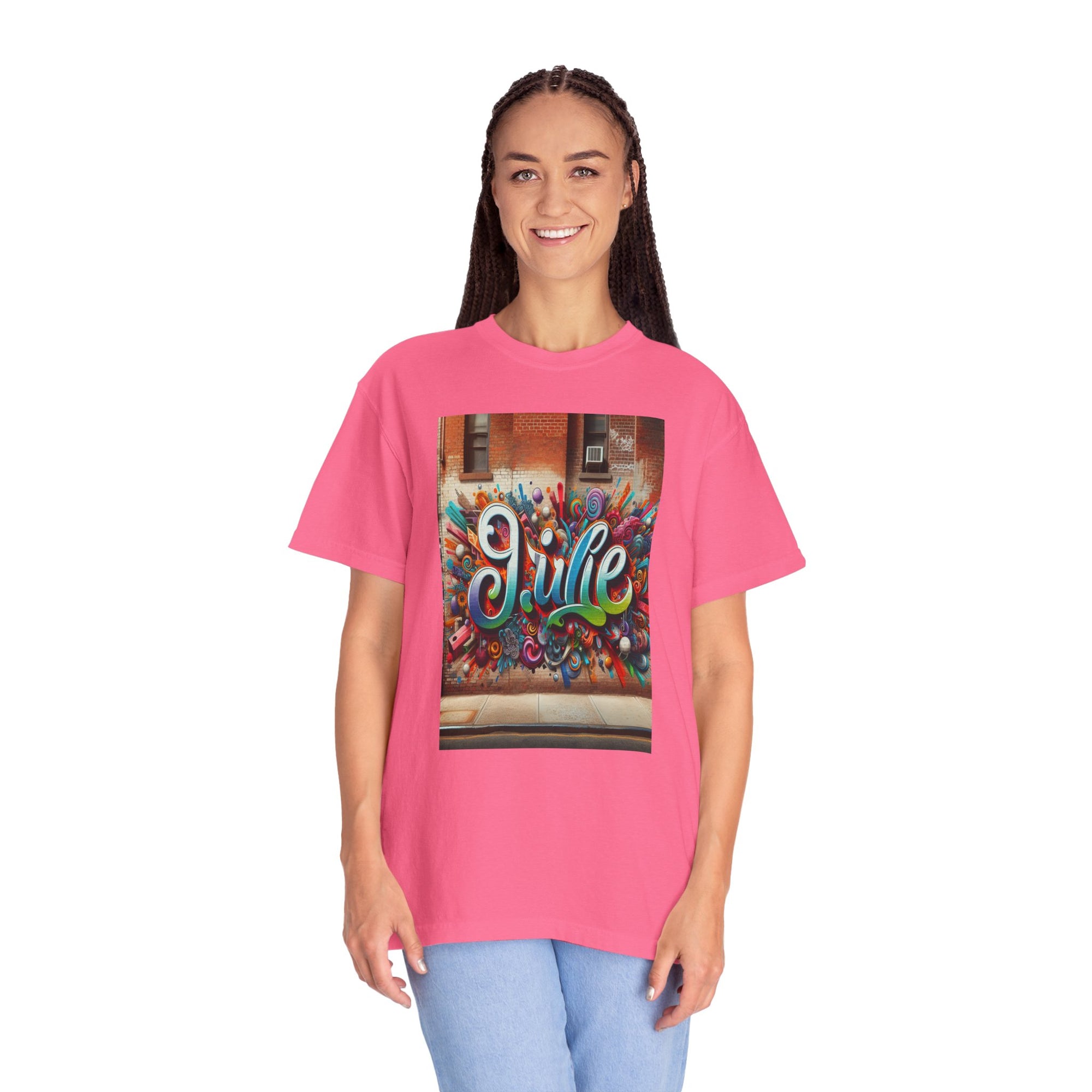 Unisex Name Julie Graphic Printed T-shirt