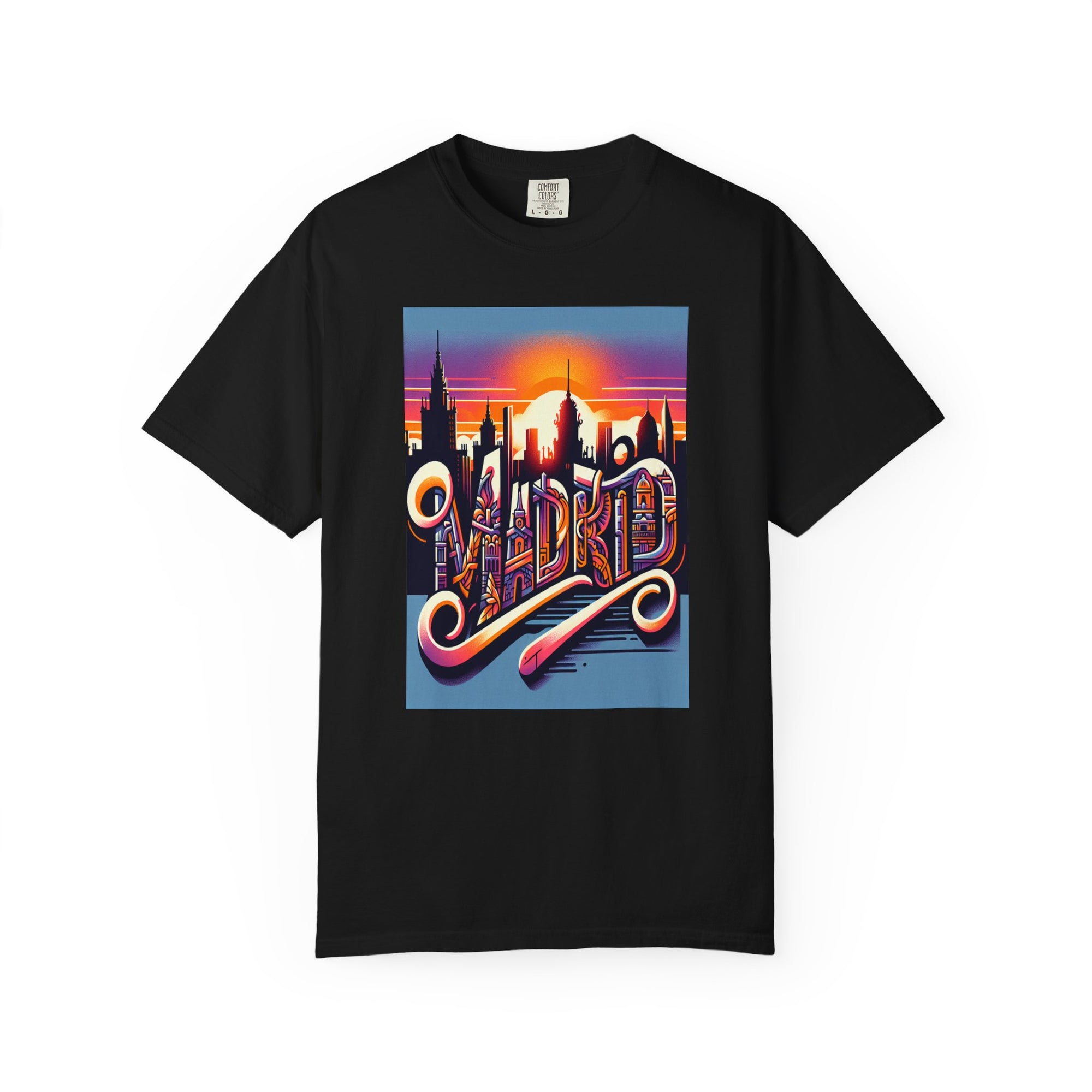 Unisex Madrid Printed T-shirt
