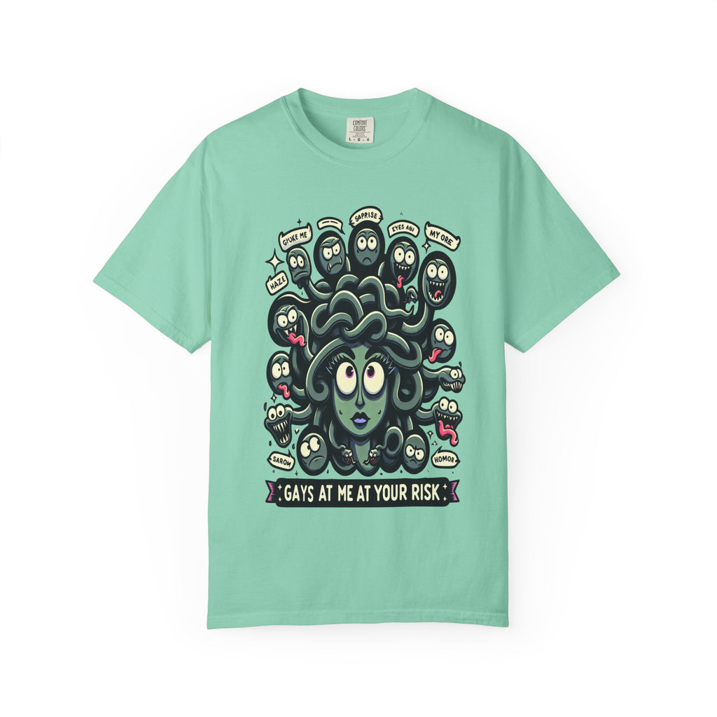 Unisex Medusa Graphic Printed T-shirt