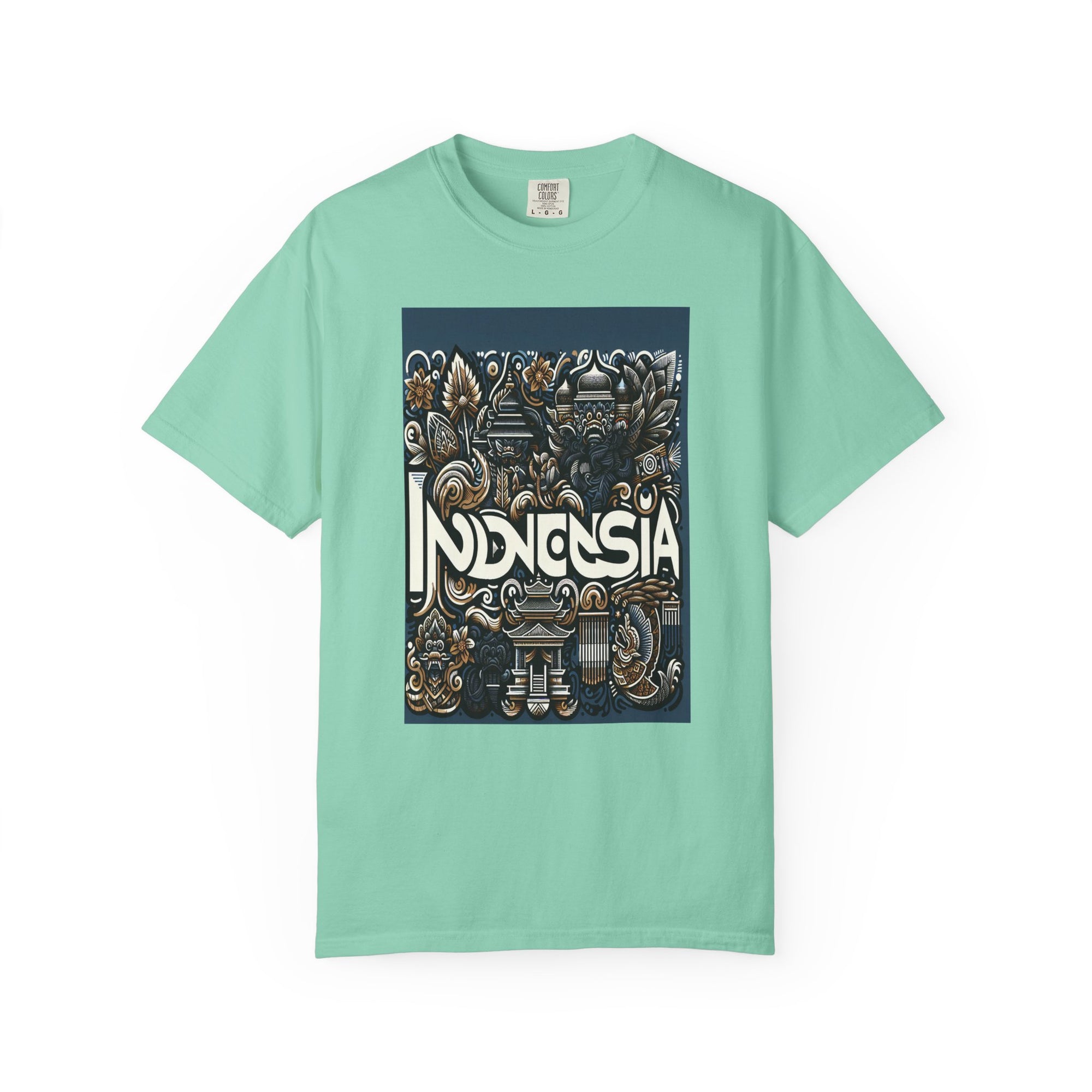 Unisex Indonesia Printed T-shirt