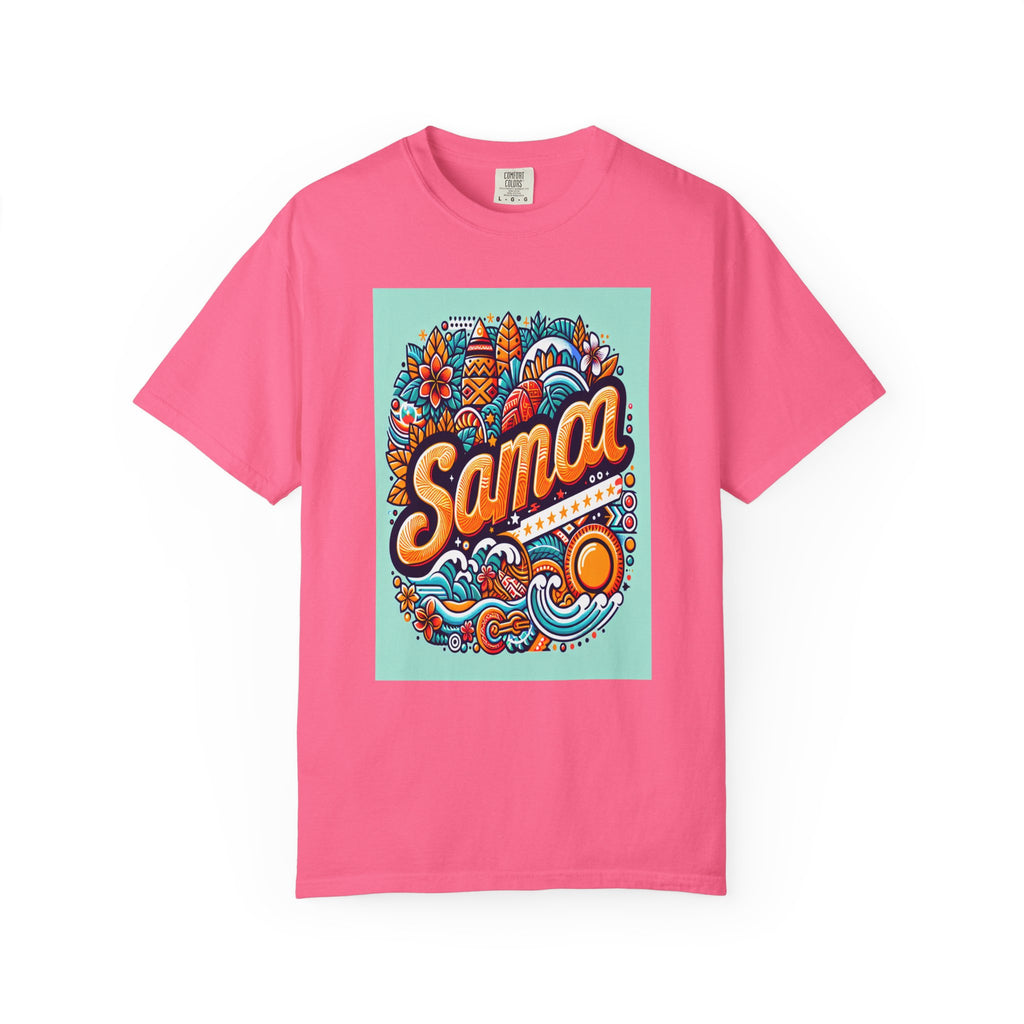 Unisex Samoa Printed T-shirt