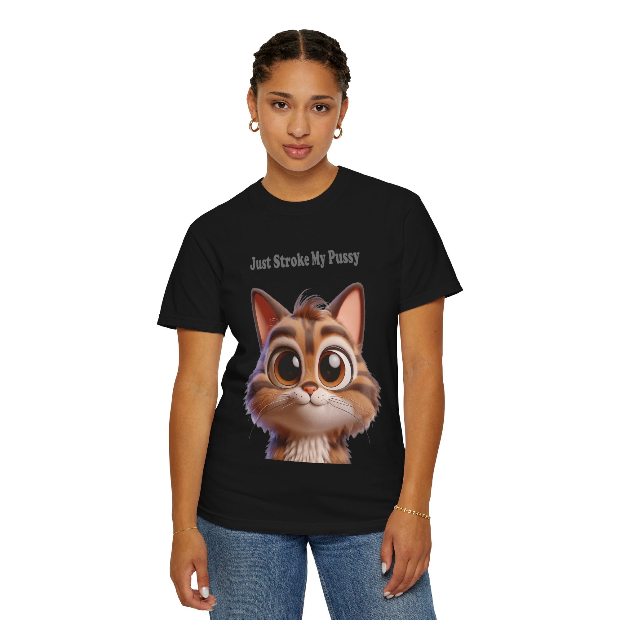 Unisex Stroke My Pussy Graphic Printed T-shirt