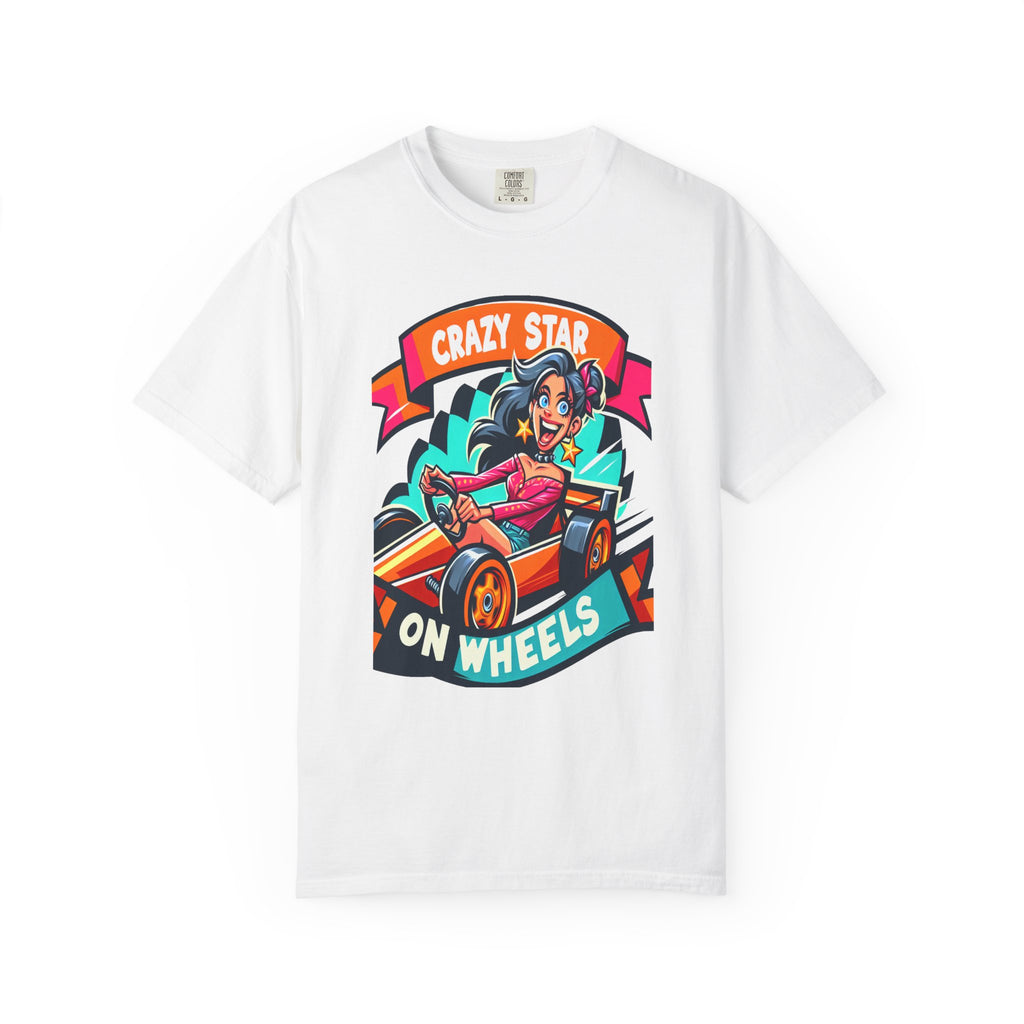 Unisex Crazy Star Graphic Printed T-shirt