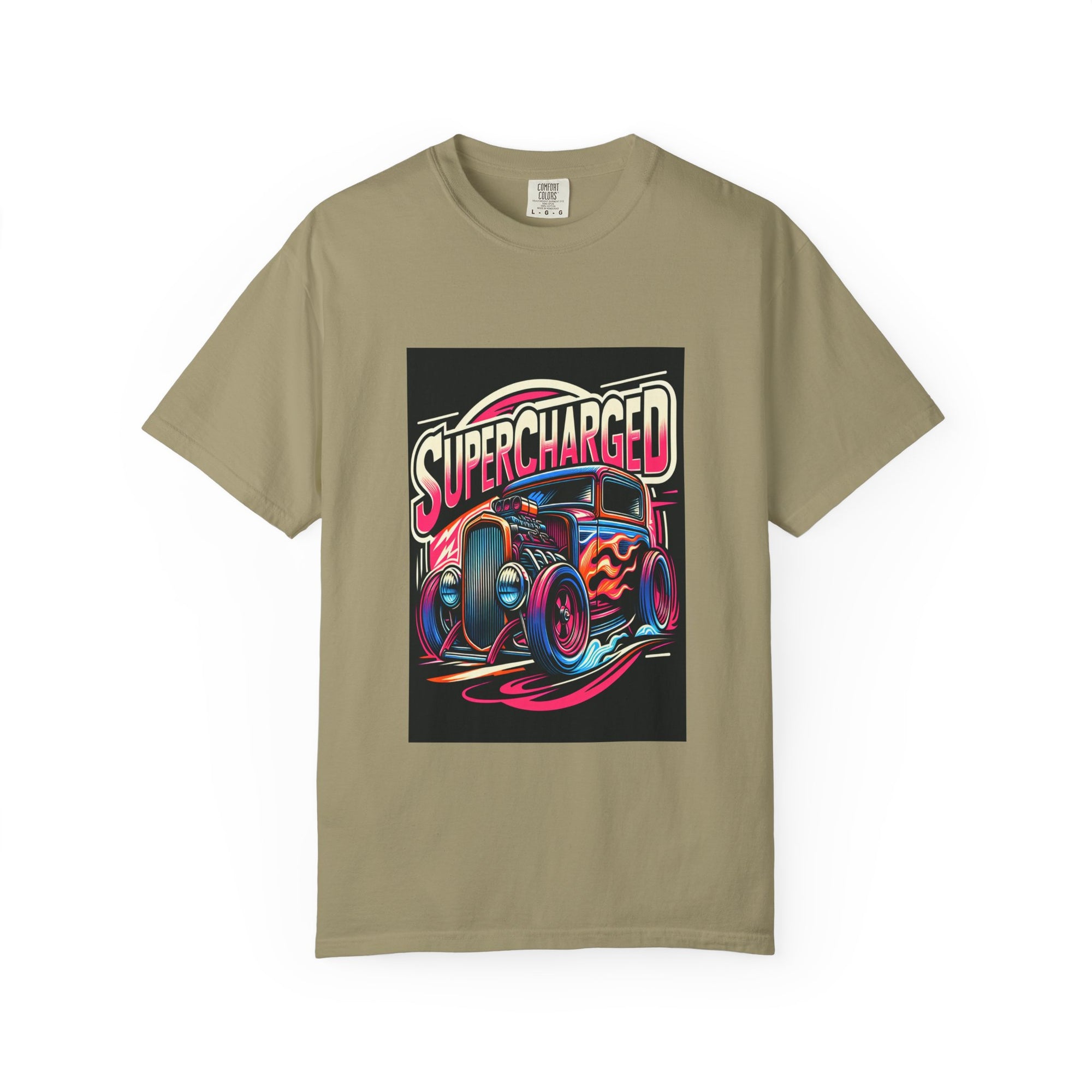 Unisex Supercharged Graphic Printed T-shirt