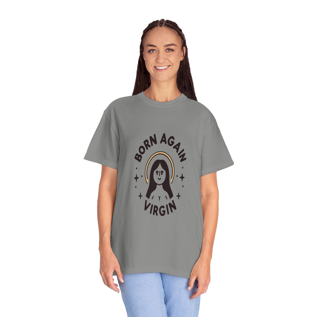 Unisex Garment-Dyed Born Again Virgin T-shirt
