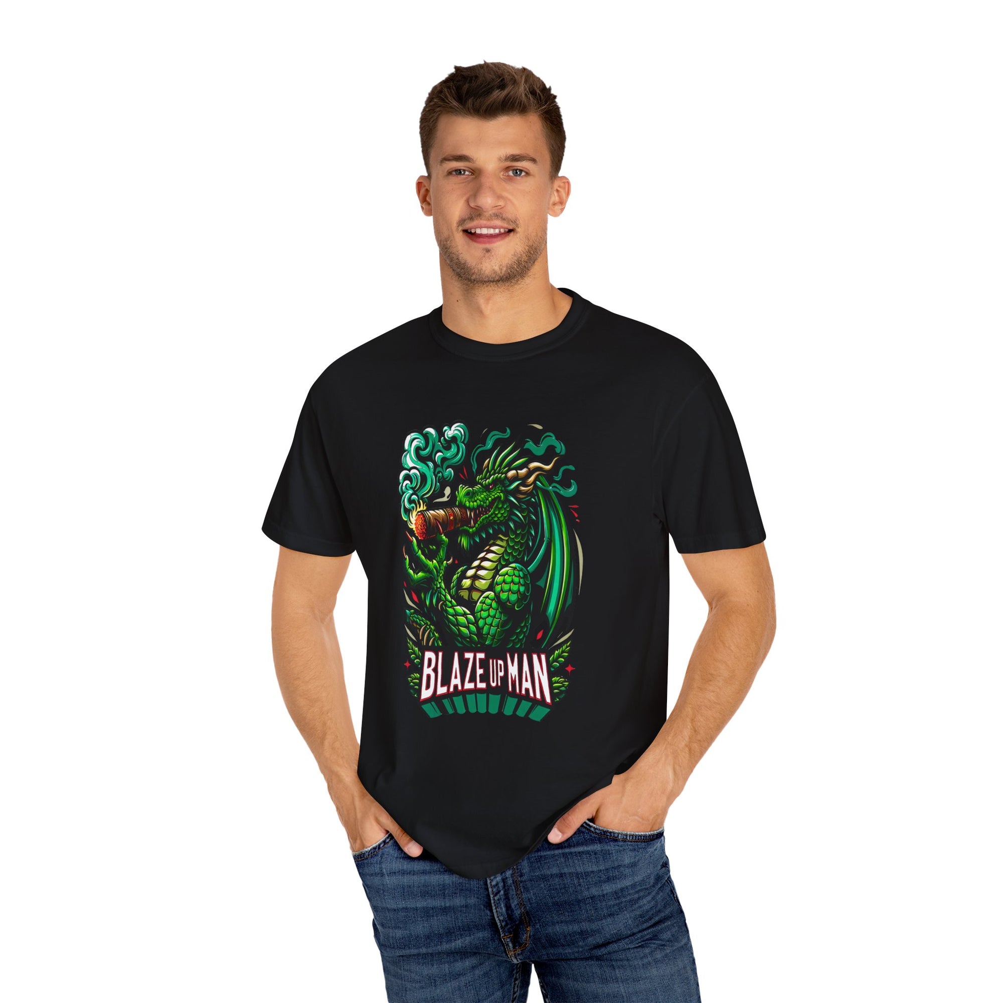 Unisex Blaze Up Graphic Printed T-shirt