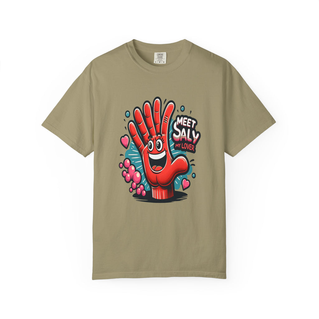 Unisex Funny Hand Graphic Printed T-shirt