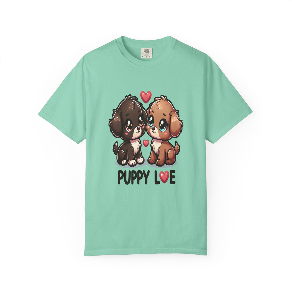 Unisex Puppy Love Graphic Printed T-shirt