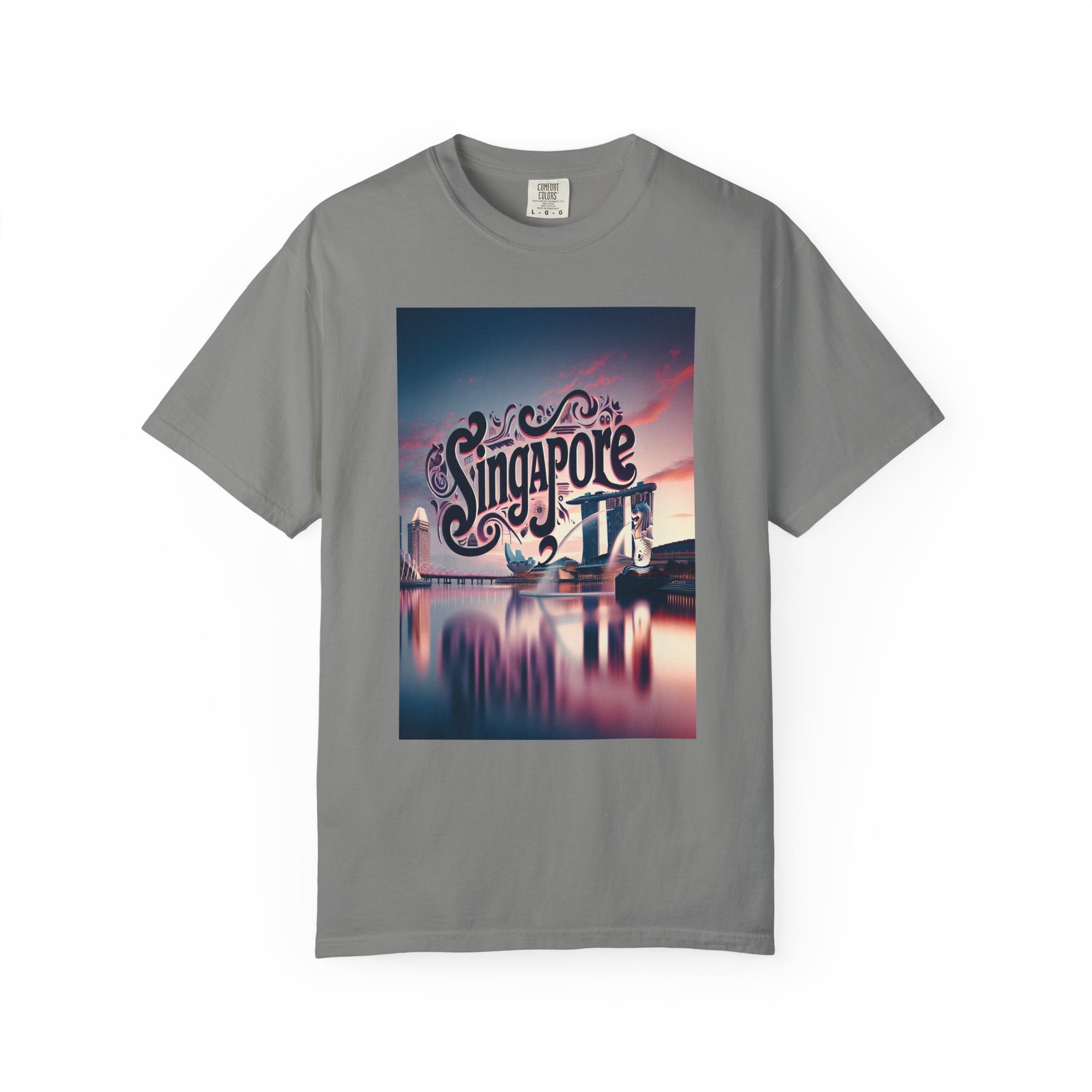 Unisex Singapore Printed T-shirt