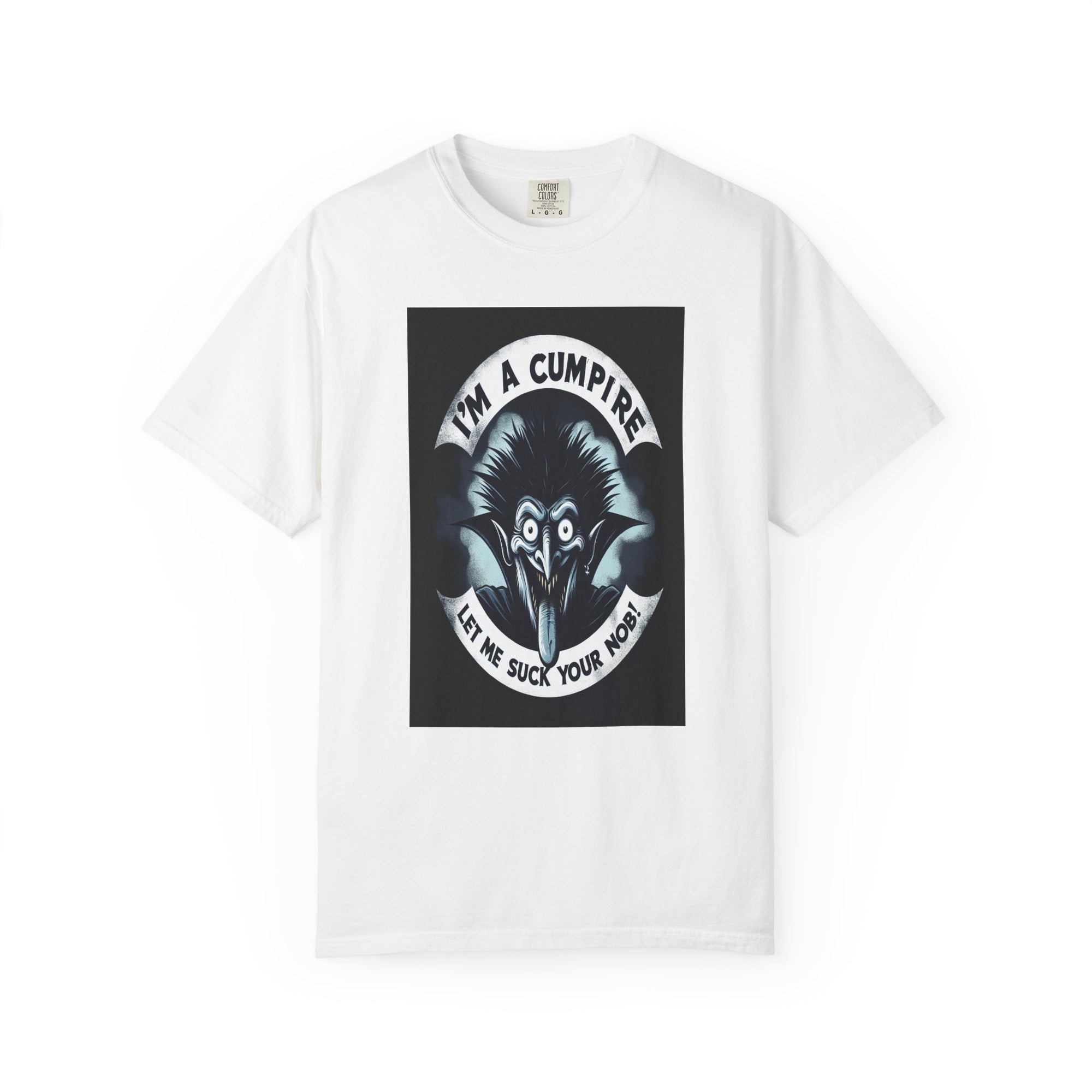 Unisex Rude Vampire Graphic Printed T-shirt