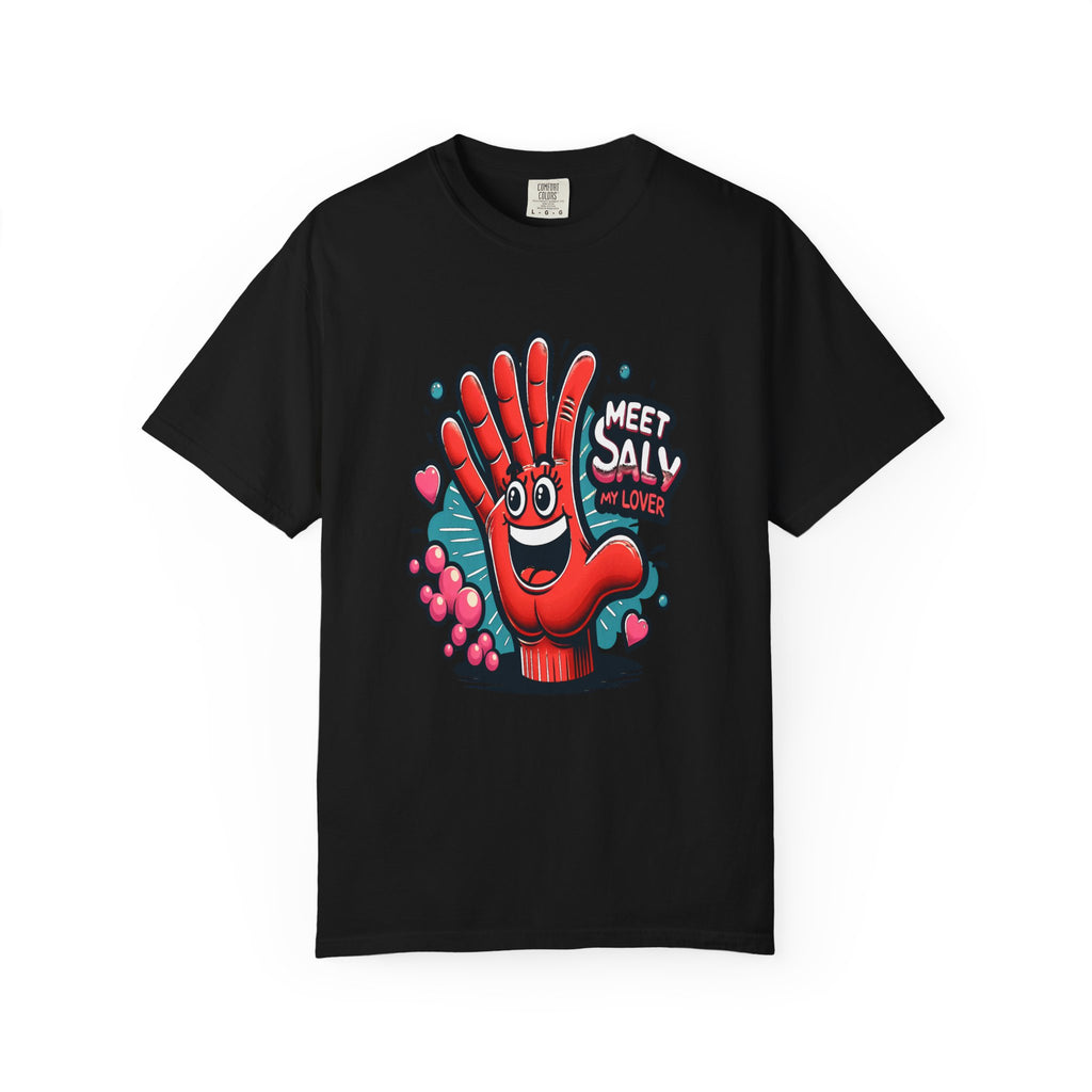 Unisex Funny Hand Graphic Printed T-shirt