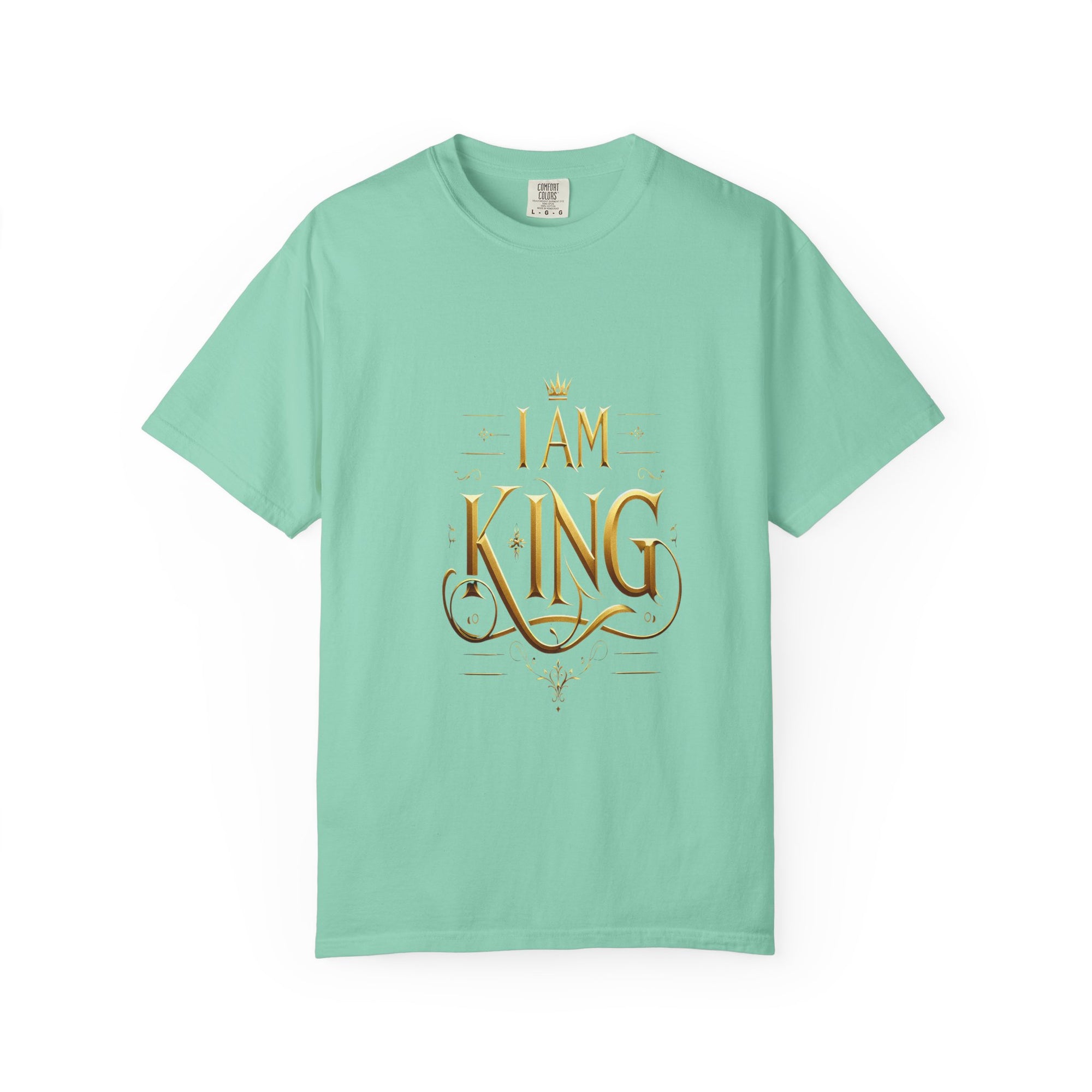 Unisex Garment-Dyed I Am King T-shirt