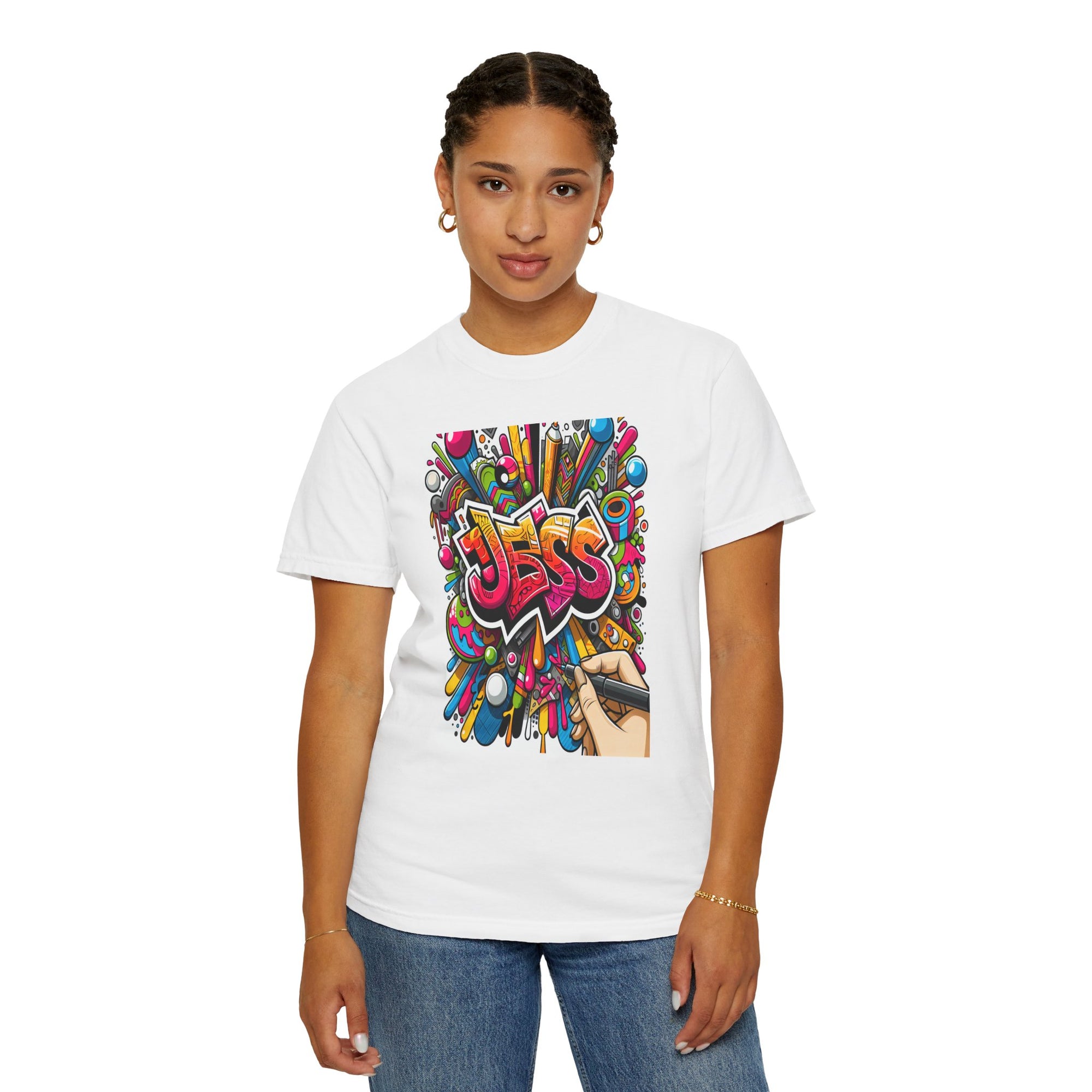 Unisex Name Jess Graphic Printed T-shirt