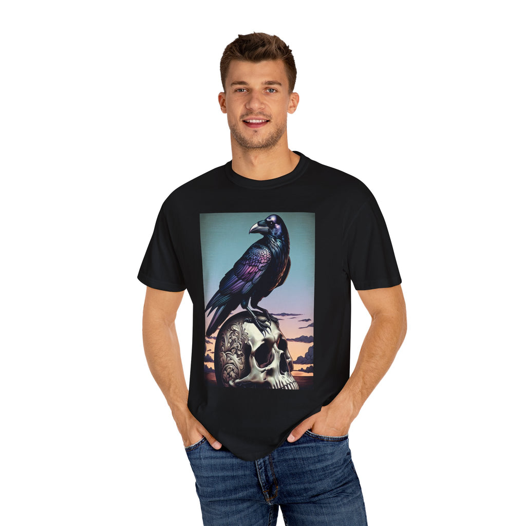 Unisex Skull Graphic Printed T-shirt