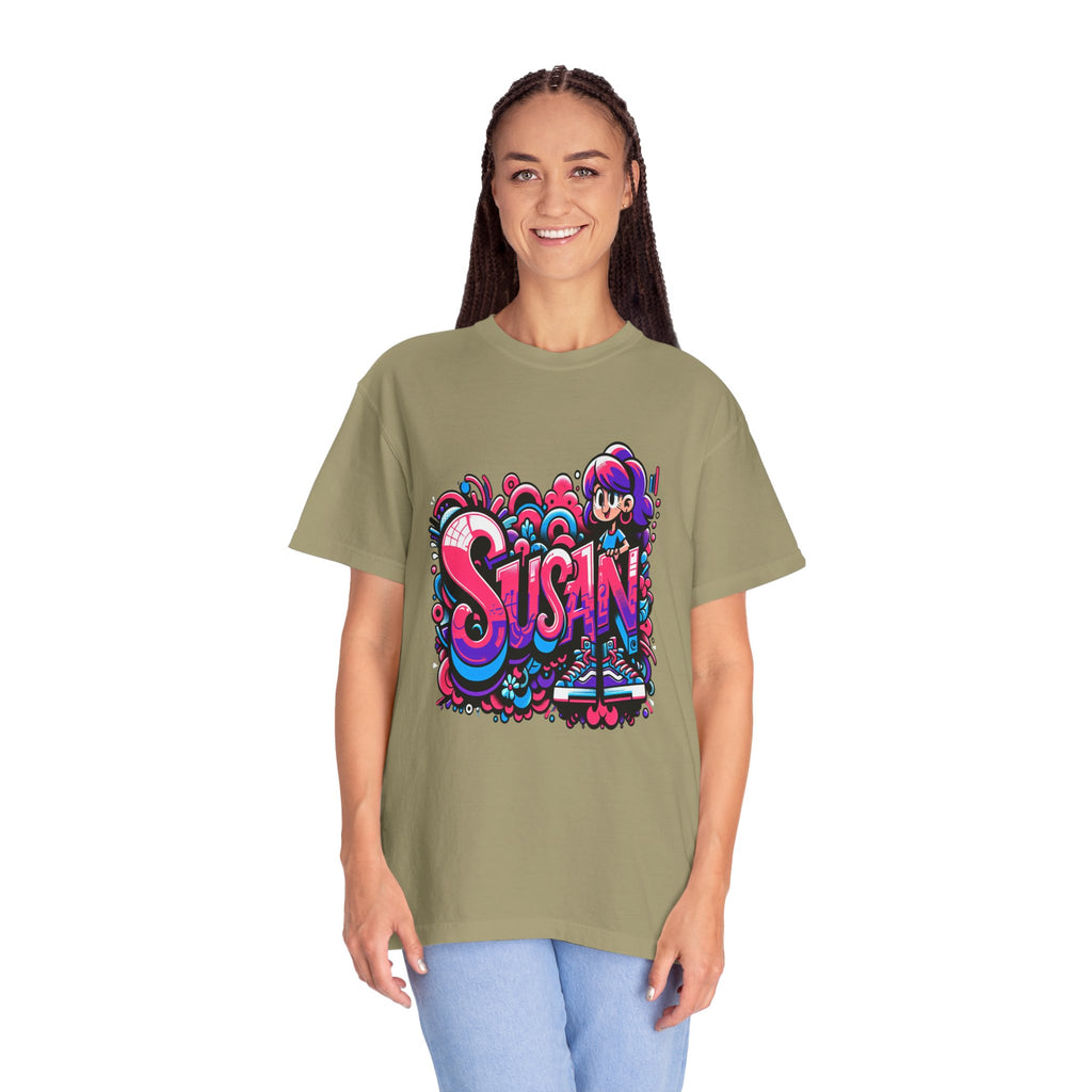 Unisex Name Susan Graphic Printed T-shirt