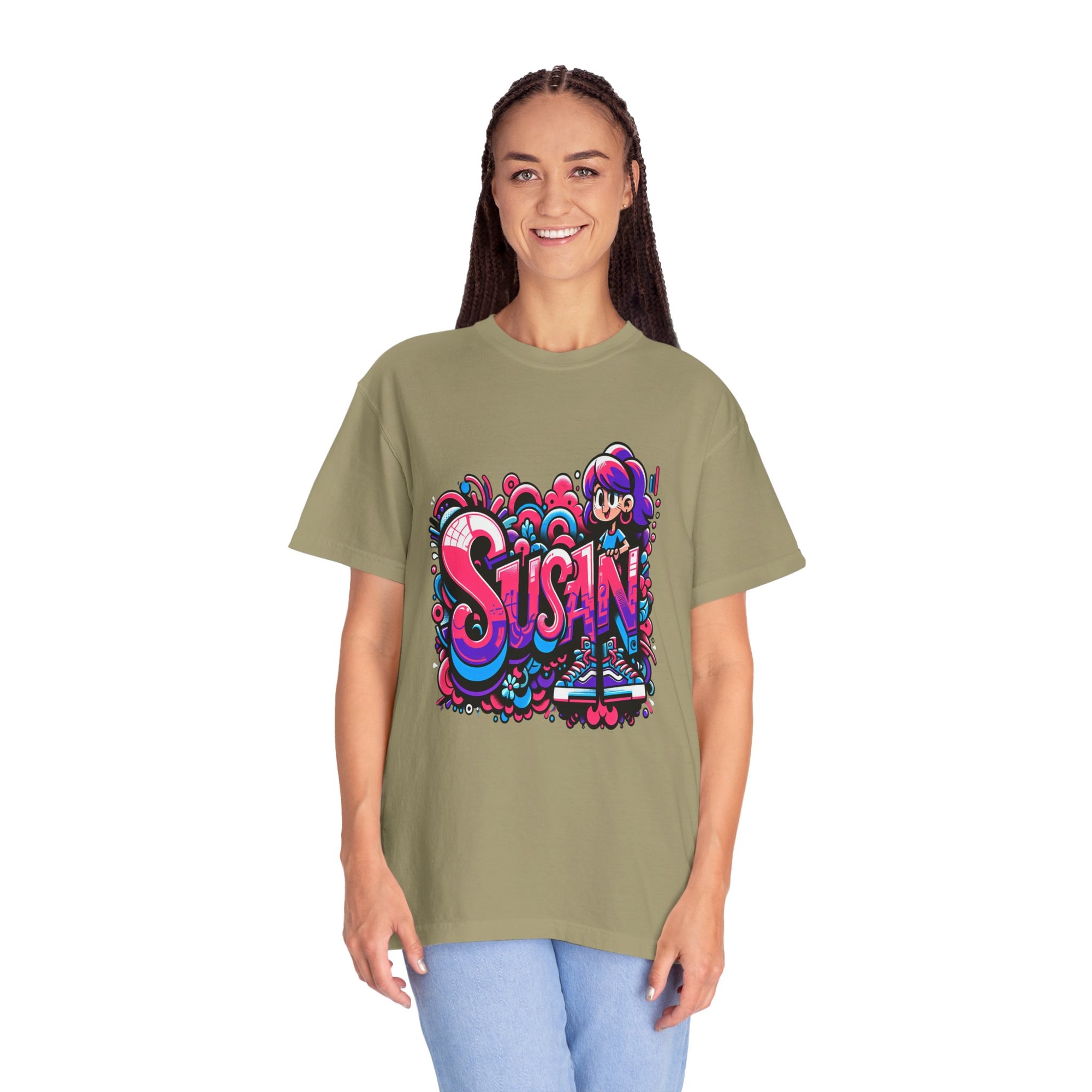 Unisex Name Susan Graphic Printed T-shirt
