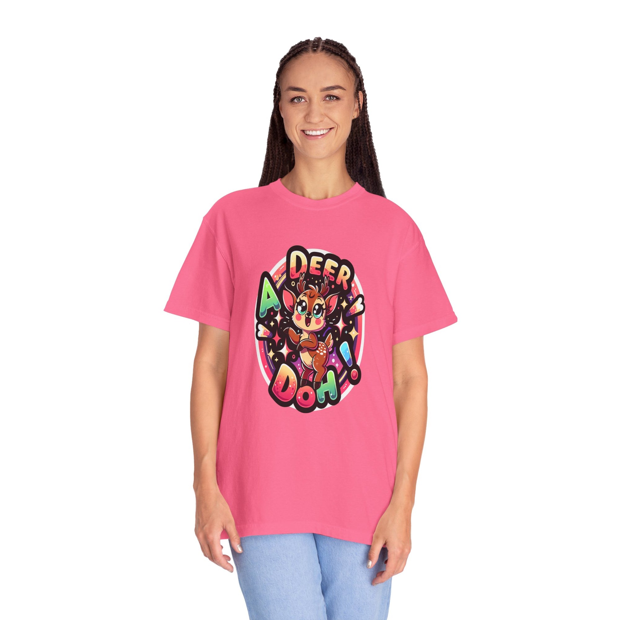 Unisex Deer a Doh Graphic Printed T-shirt
