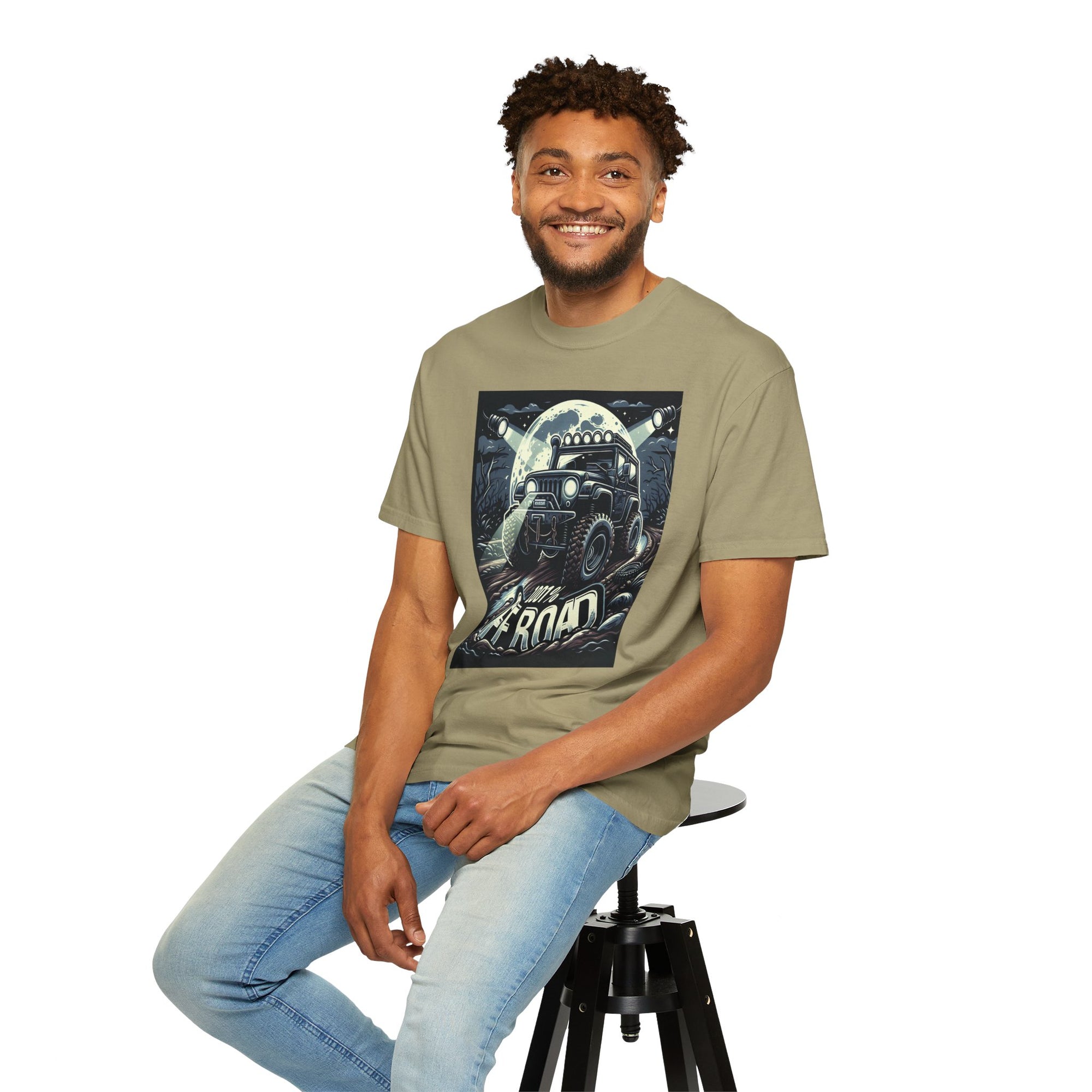 Unisex Off Road Graphic Printed T-shirt