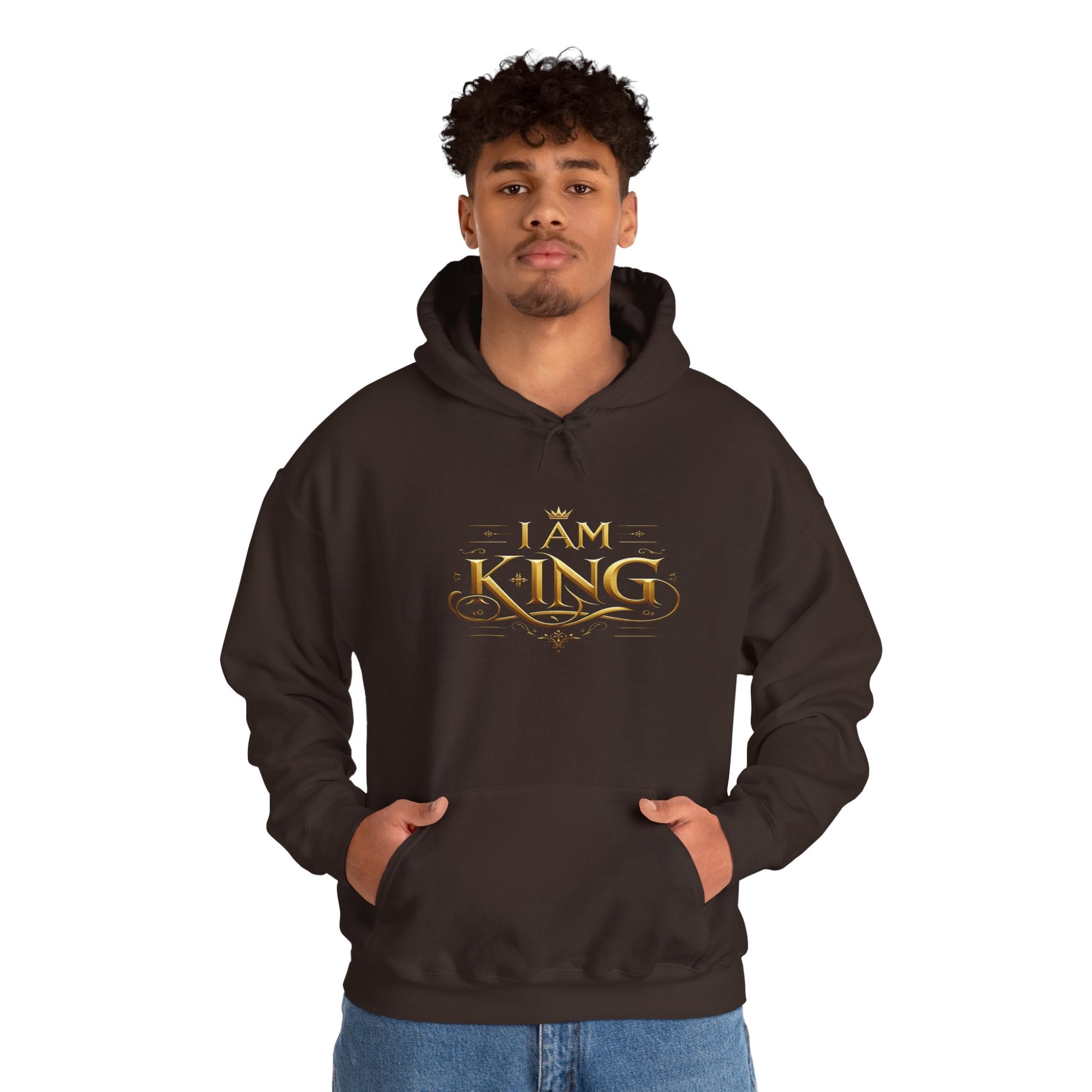 Unisex Heavy Blend™ I Am King Hoodie