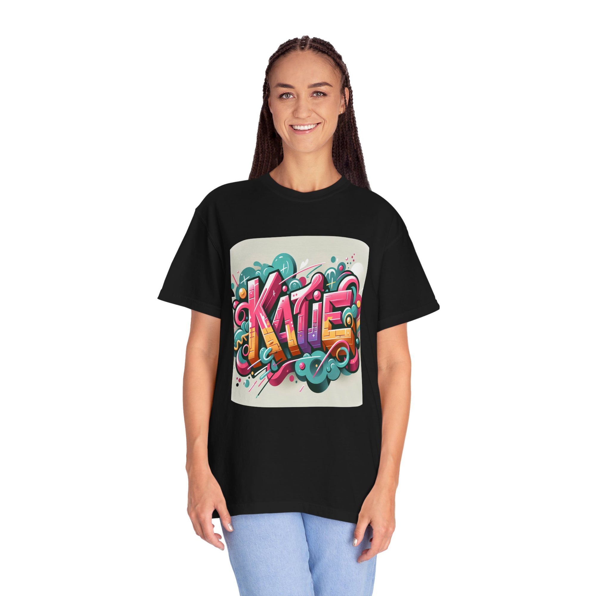 Unisex Katie Name Graphic Printed T-shirt