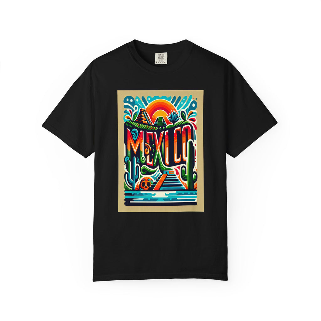Unisex Mexico Printed T-shirt