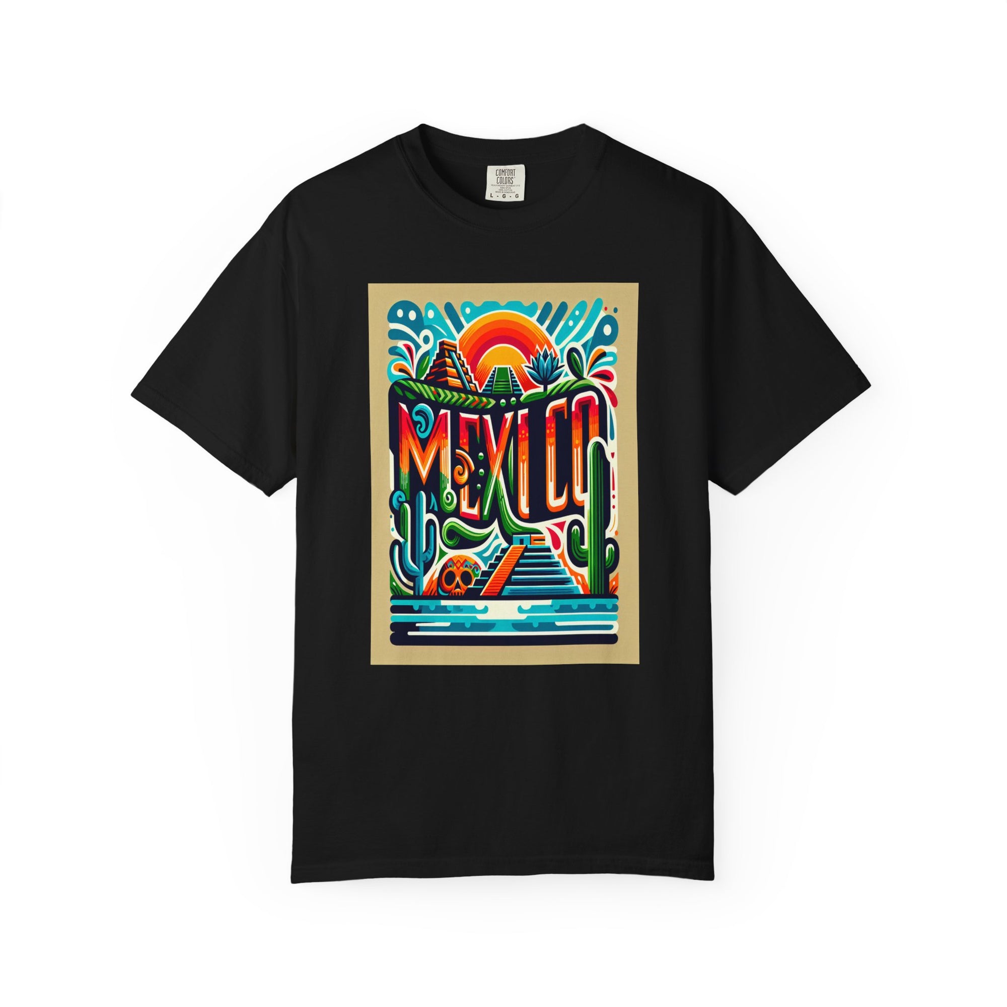 Unisex Mexico Printed T-shirt