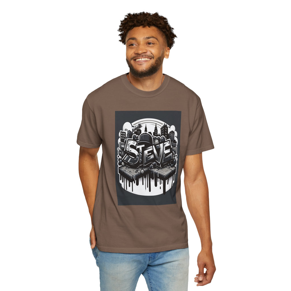 Unisex Name Steve Graphic Printed T-shirt