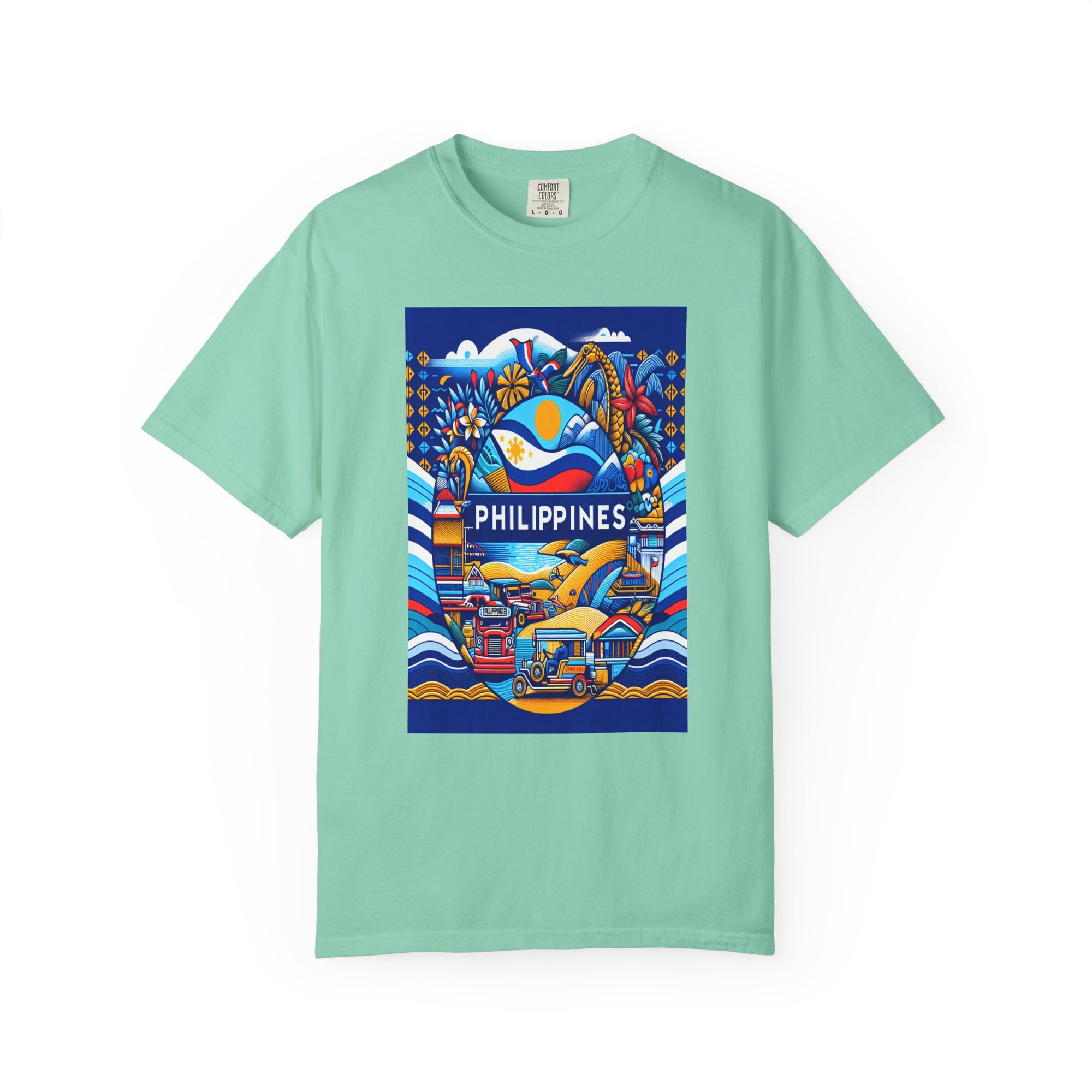 Unisex Phillipines Printed T-shirt
