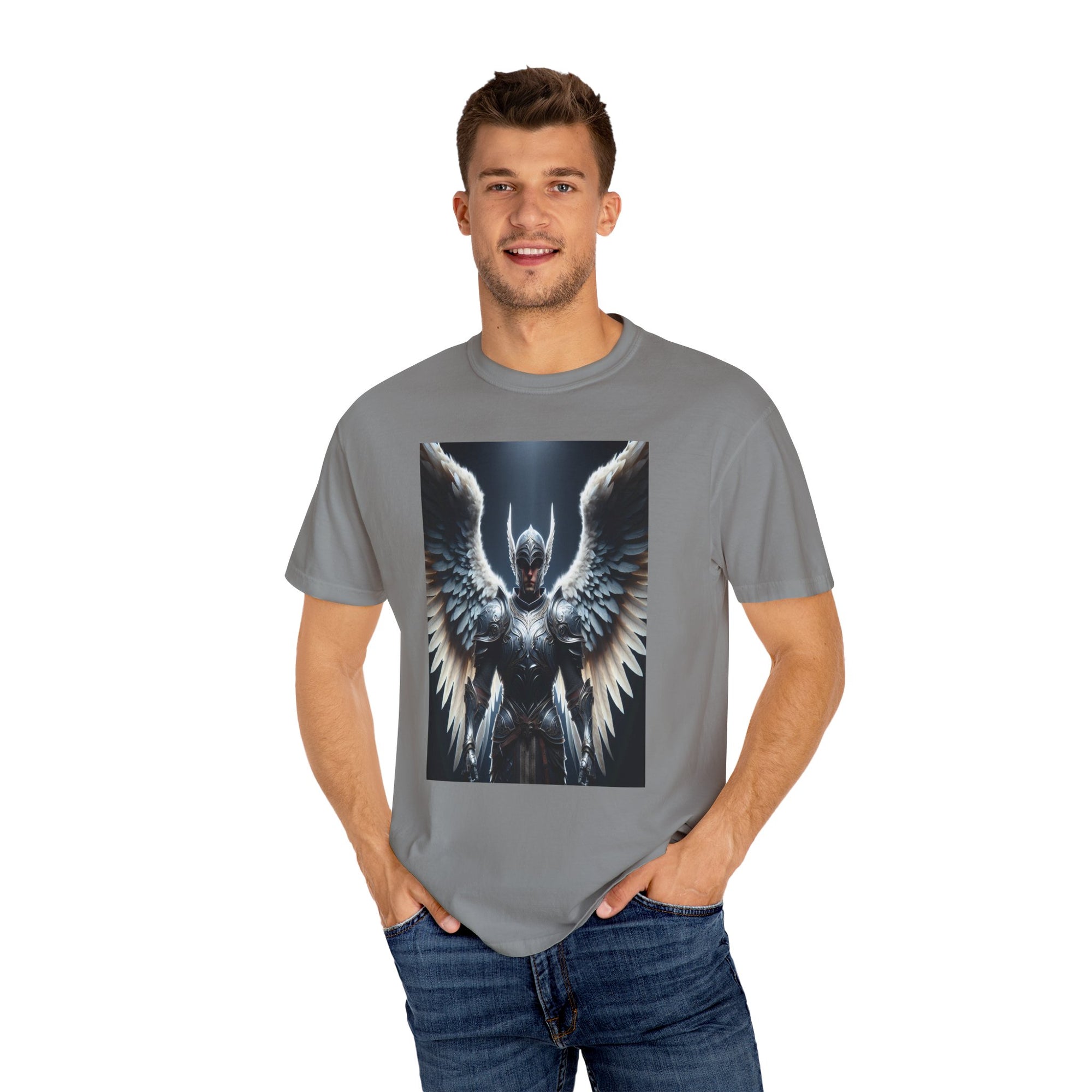 Unisex Warrior Angel Graphic Printed T-shirt