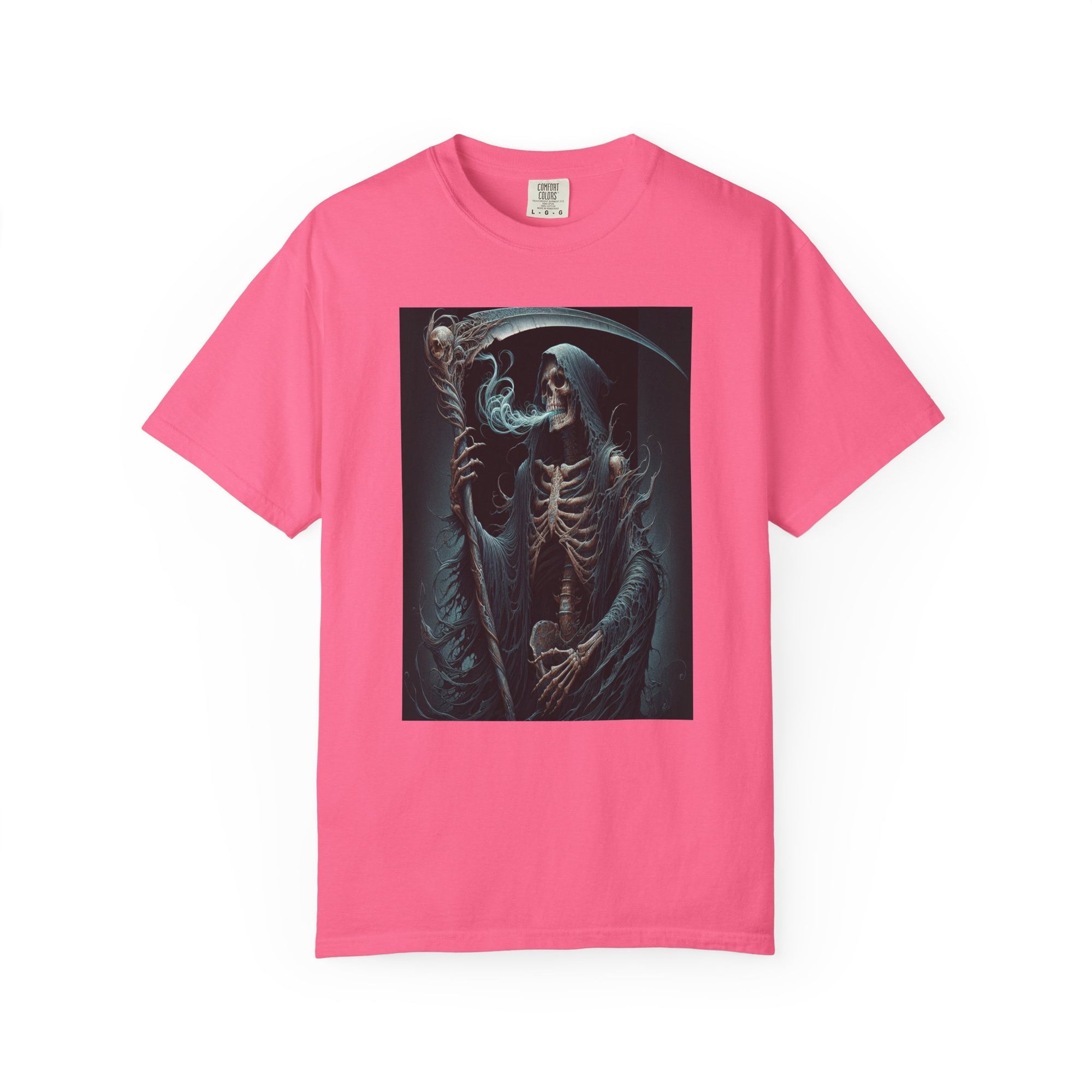 Unisex Reaper with Sickle Graphic Printed T-shirt