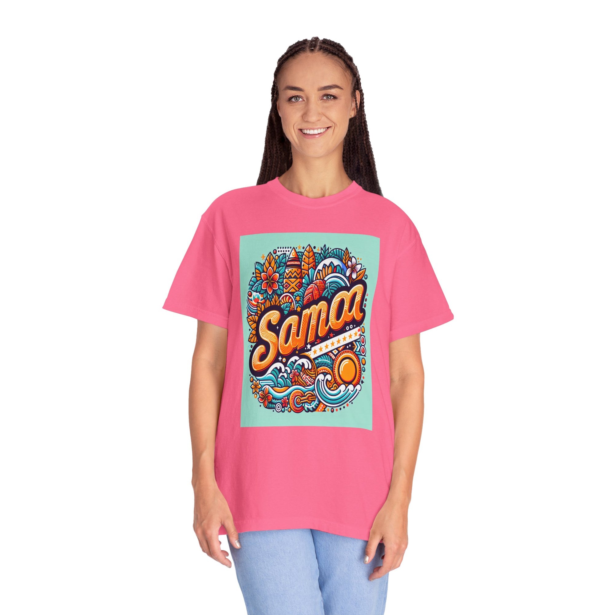 Unisex Samoa Printed T-shirt