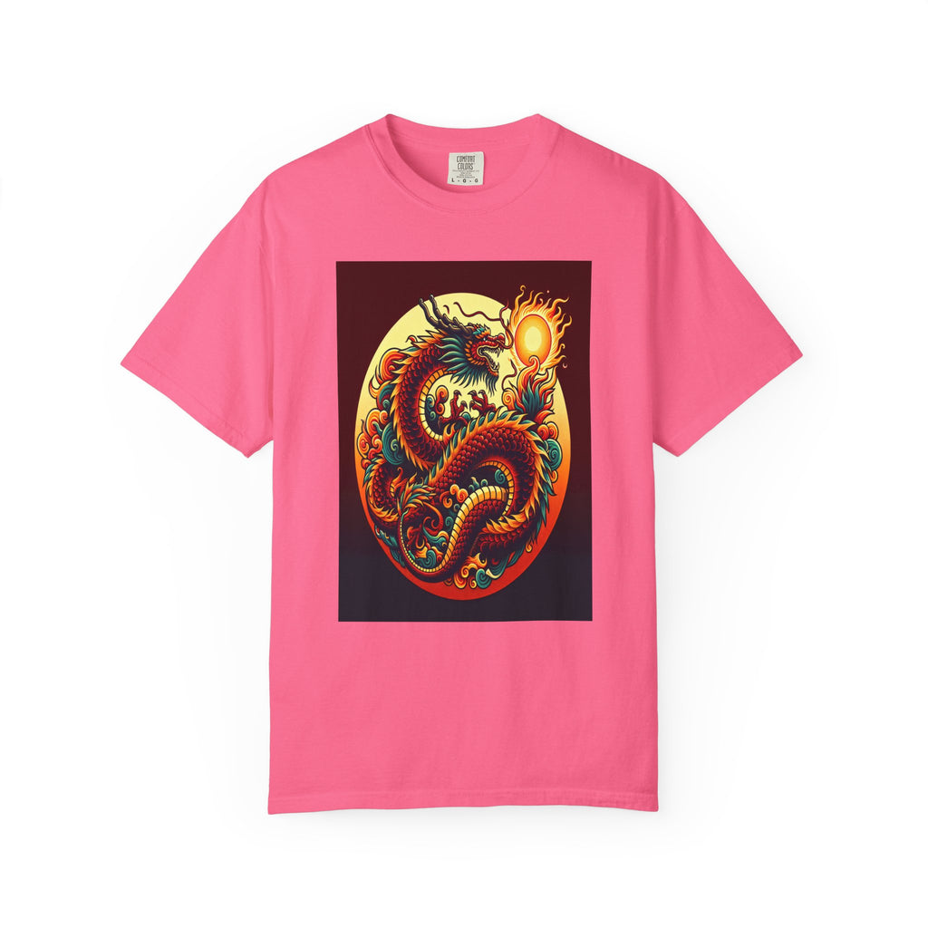 Unisex Dragon Graphic Printed T-shirt