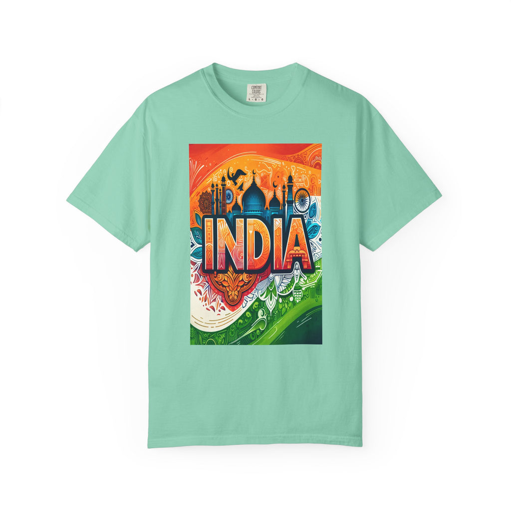 Unisex India Printed T-shirt